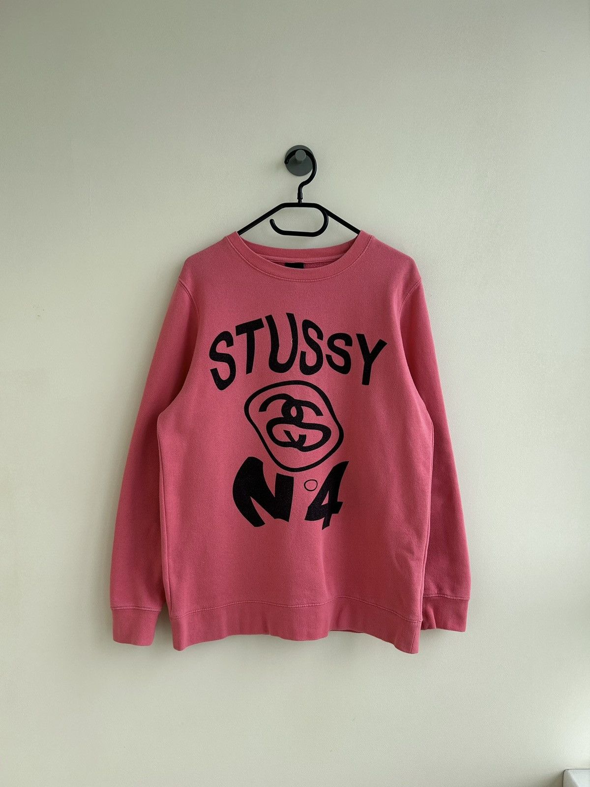 Japanese Brand Vintage Stussy Sweatshirt Spell Out Big Logo Japanese N4 Size US M / EU 48-50 / 2 - 3 Thumbnail