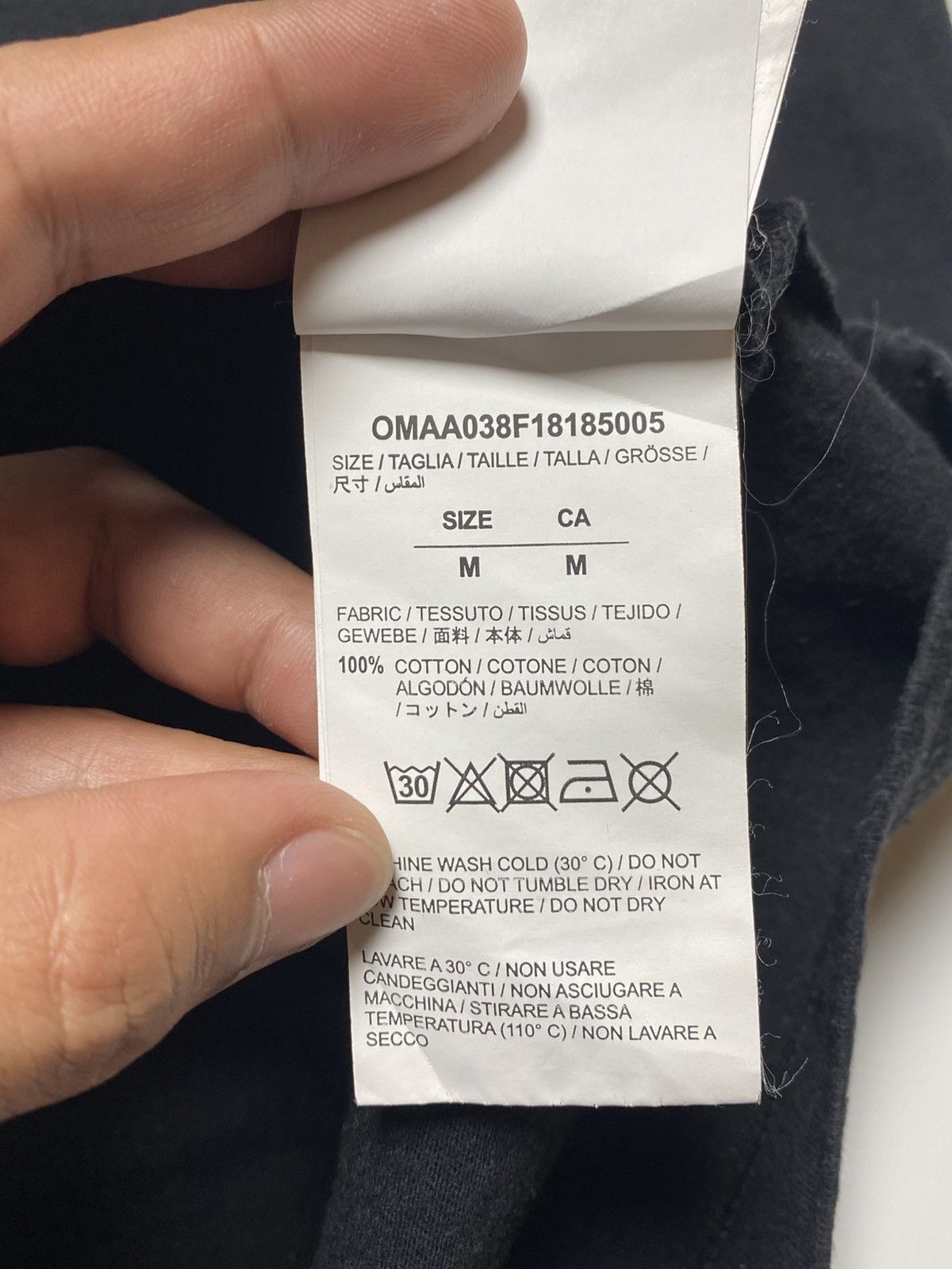 Off-White Off-White S/S18 Gradient Arrow T-Shirt Size US M / EU 48-50 / 2 - 17 Thumbnail