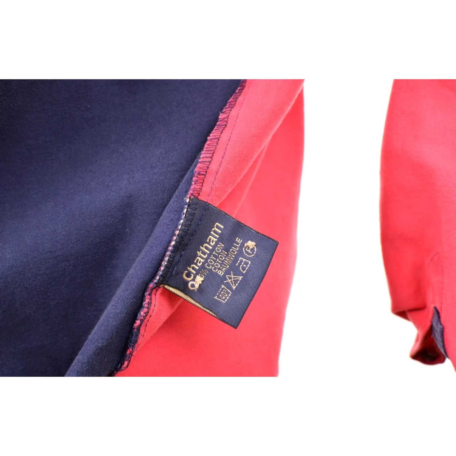Pinko Chatham Deck Shirt M Adults Blue Colorblock Rugby Jersey Button-Up Long Sleeve Size US M / EU 48-50 / 2 - 7 Thumbnail