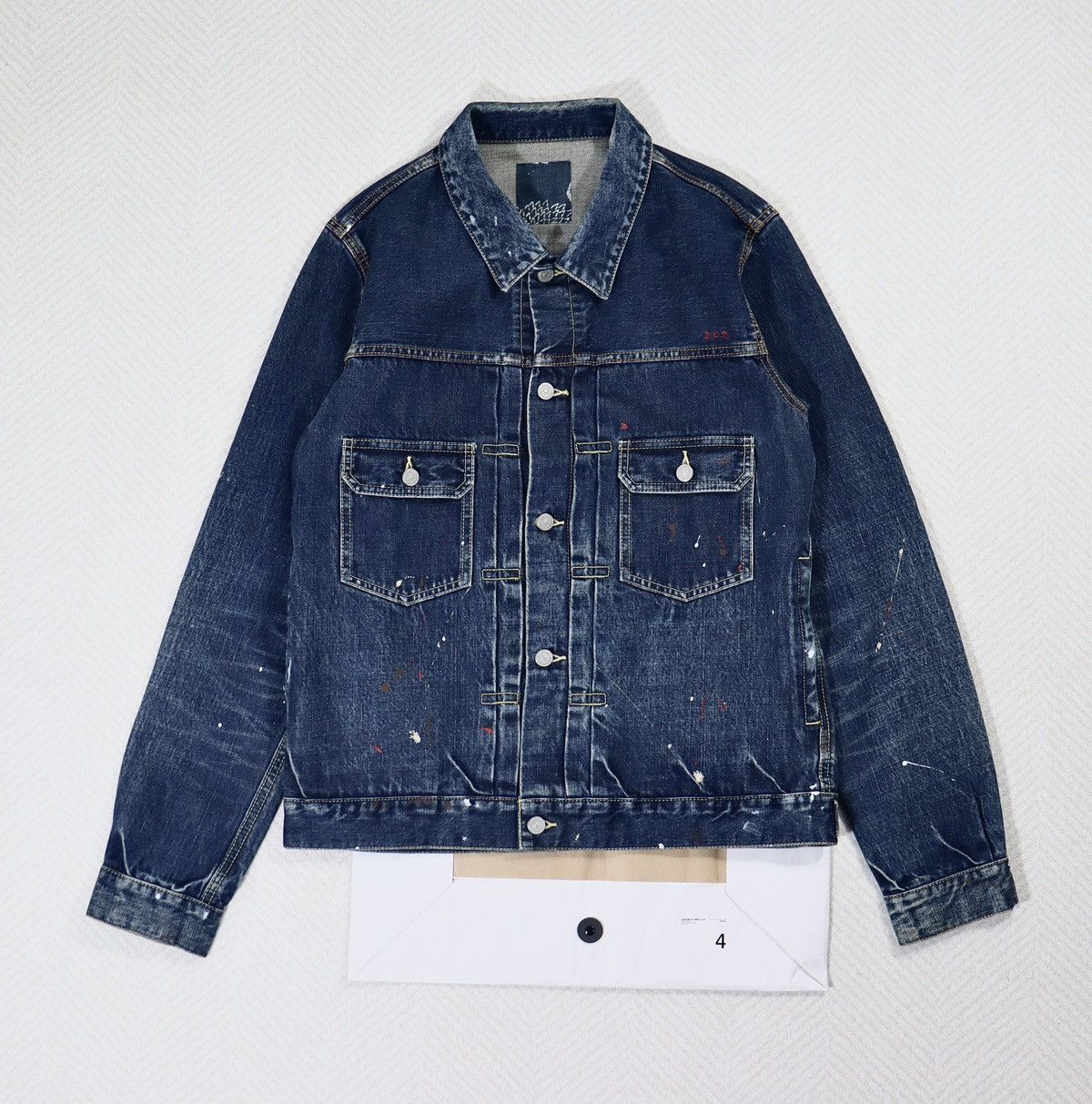 image of Visvim Ict 101 Jkt D1003 in Denim, Men's (Size XL)