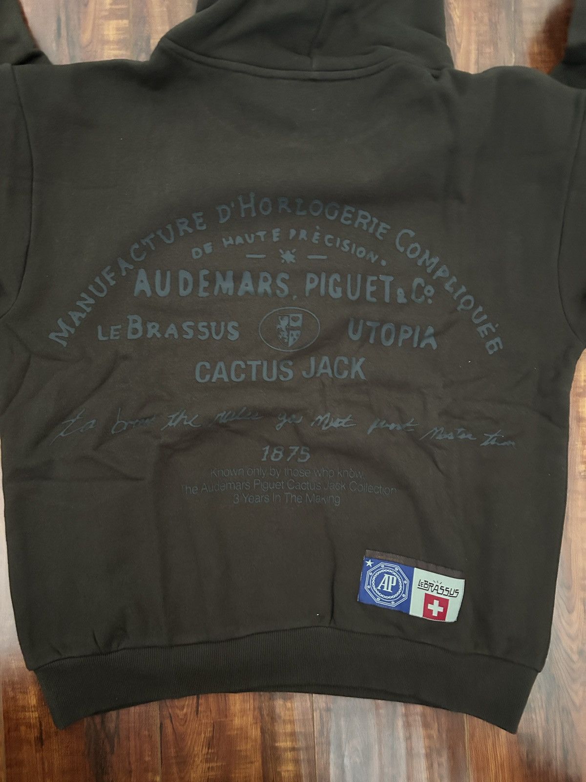 Audemars Piguet × Travis Scott CJ X AP EMBLEM HOODIE Size US L / EU 52-54 / 3 - 4 Thumbnail