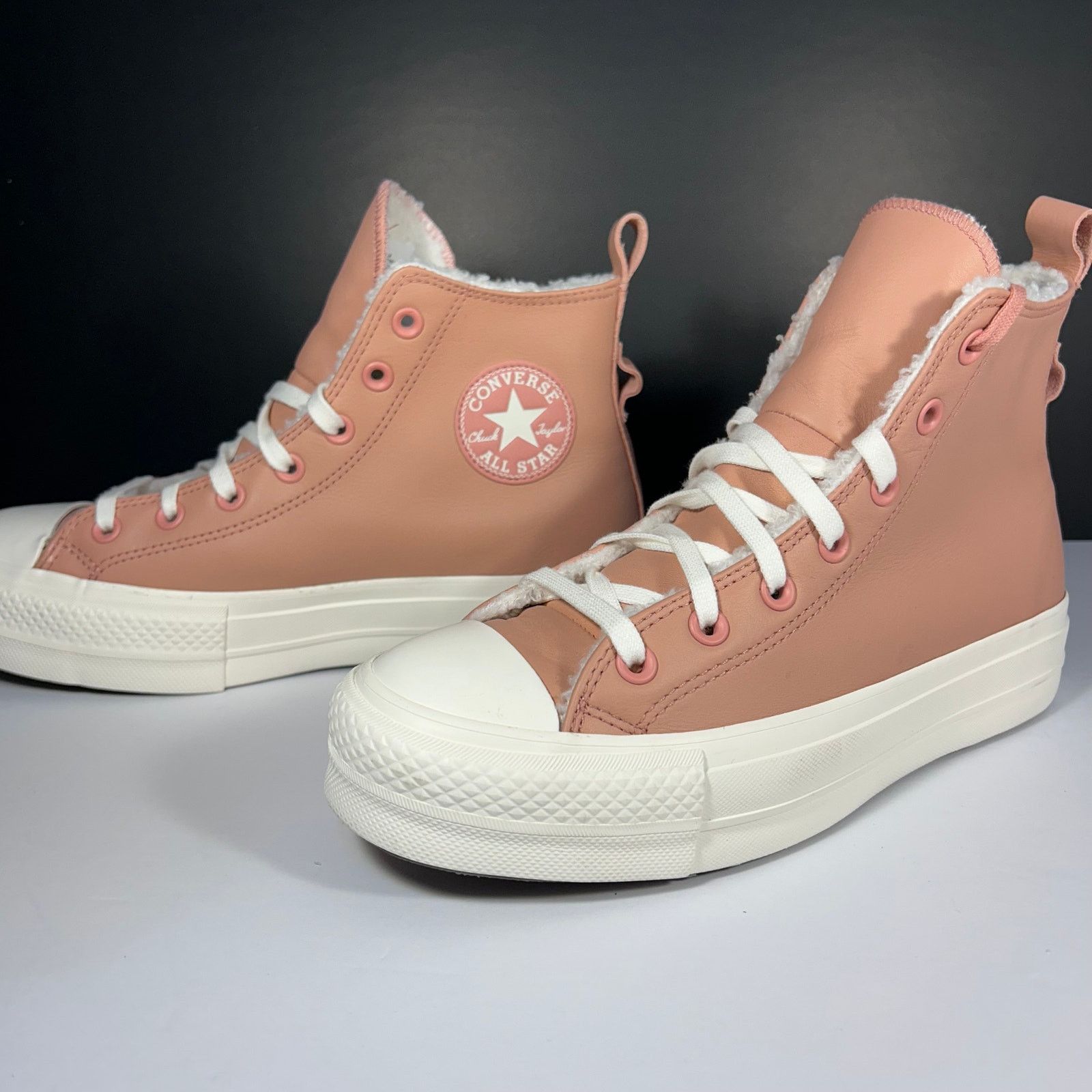 Converse Converse CTAS Lift Hi Rust Pink/Egret Women Size 9.5 A04256C Size US 9.5 / IT 39.5 - 5 Thumbnail