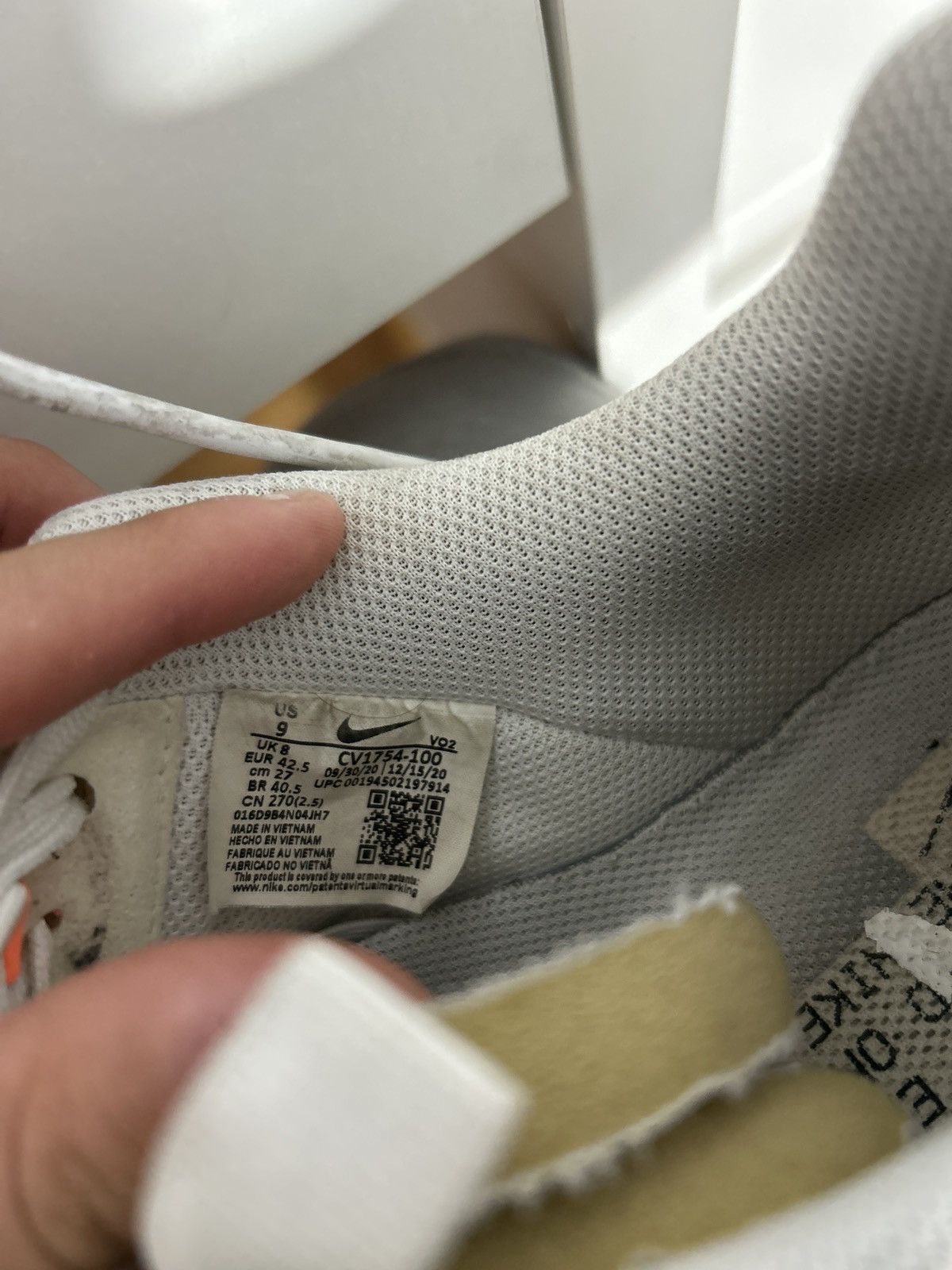 Nike Nike Air Force 1 Experimental Sail Size US 9 / EU 42 - 5 Thumbnail