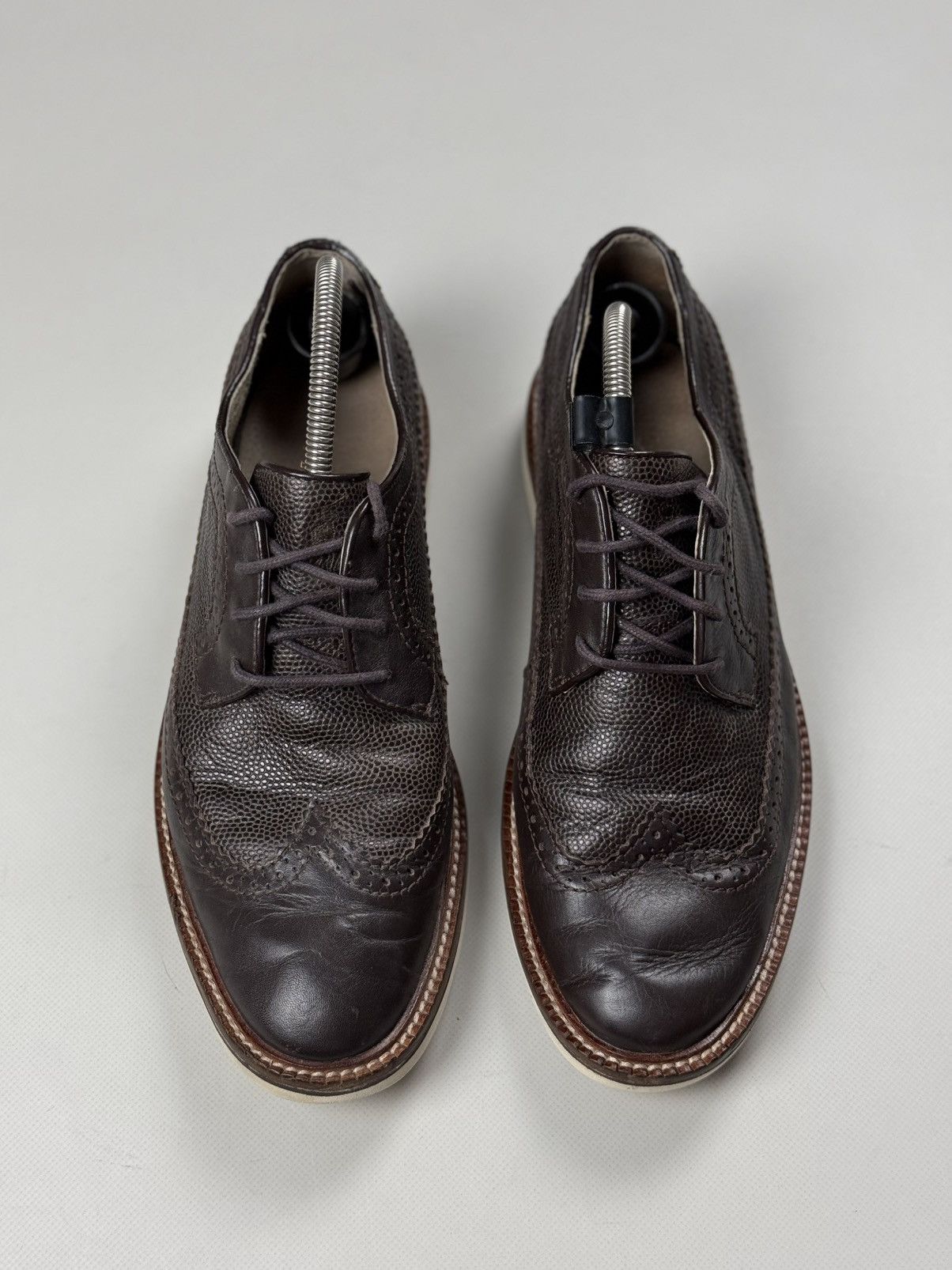 Polo Ralph Lauren Polo Ralph Lauren Men’s Oxford Leather Formal Shoes Size US 10 / EU 43 - 9 Thumbnail