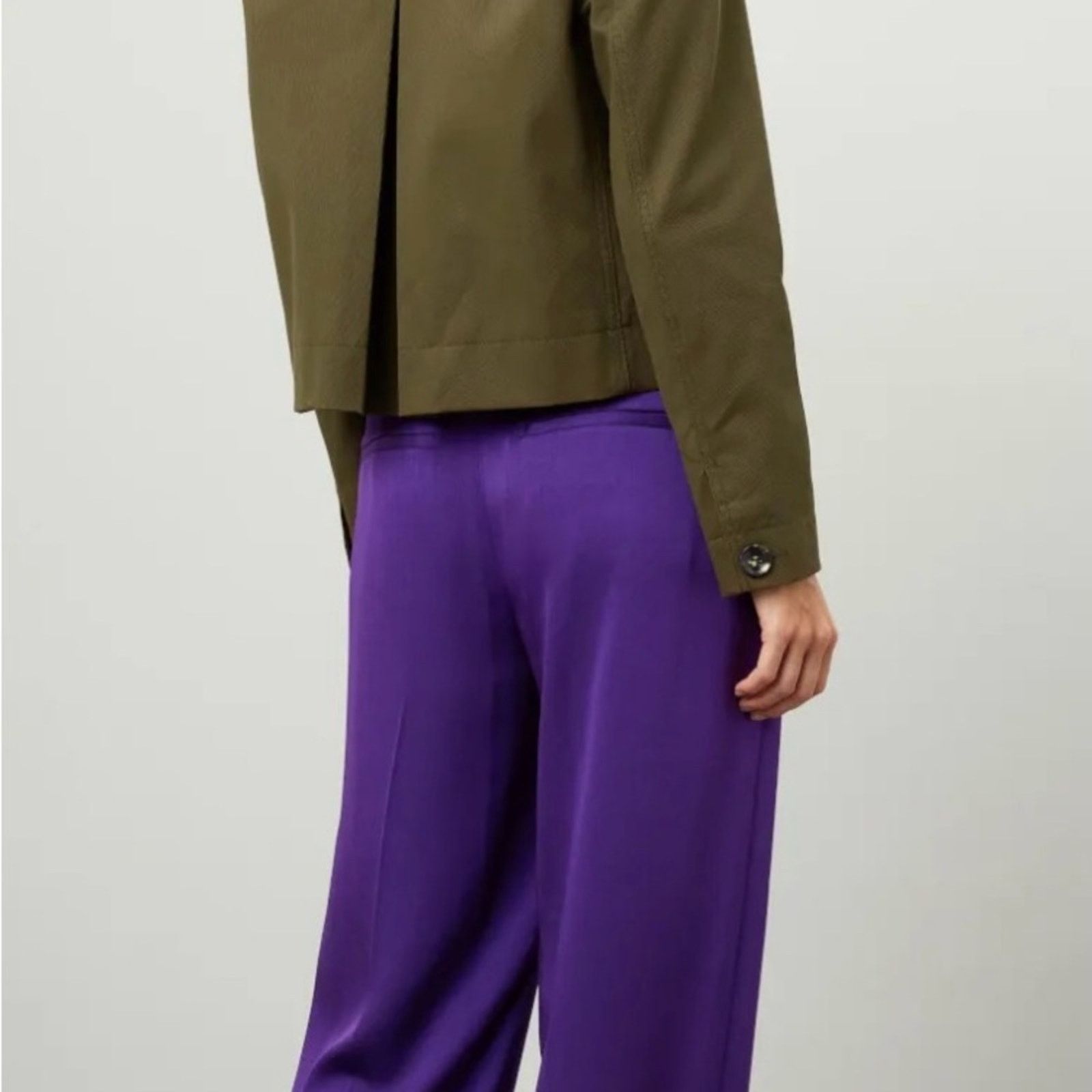Tory Burch 179 Tory Burch $698 Olive Green Women's Jacket Size 6 Size M / US 6-8 / IT 42-44 - 4 Thumbnail