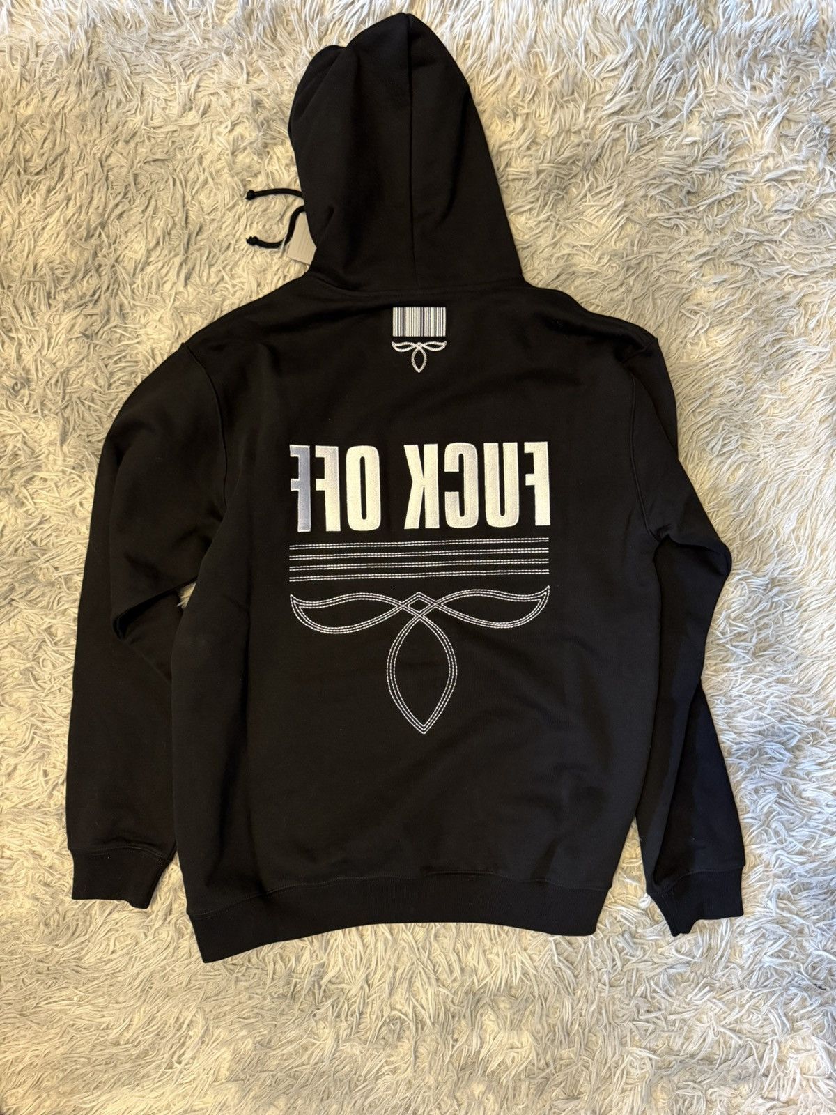 VTMNTS f**k off hoodie Size US XS / EU 42 / 0 - 3 Thumbnail