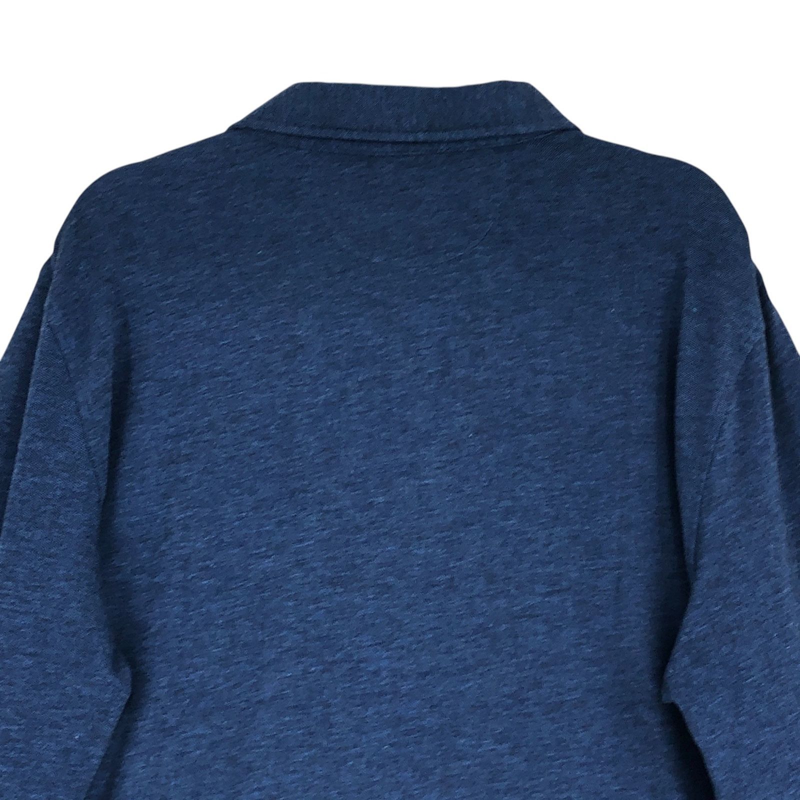 Peter Millar Peter Millar Size XL Polo Long Sleeve Suede Placket *ALTERED Size US XL / EU 56 / 4 - 9 Thumbnail