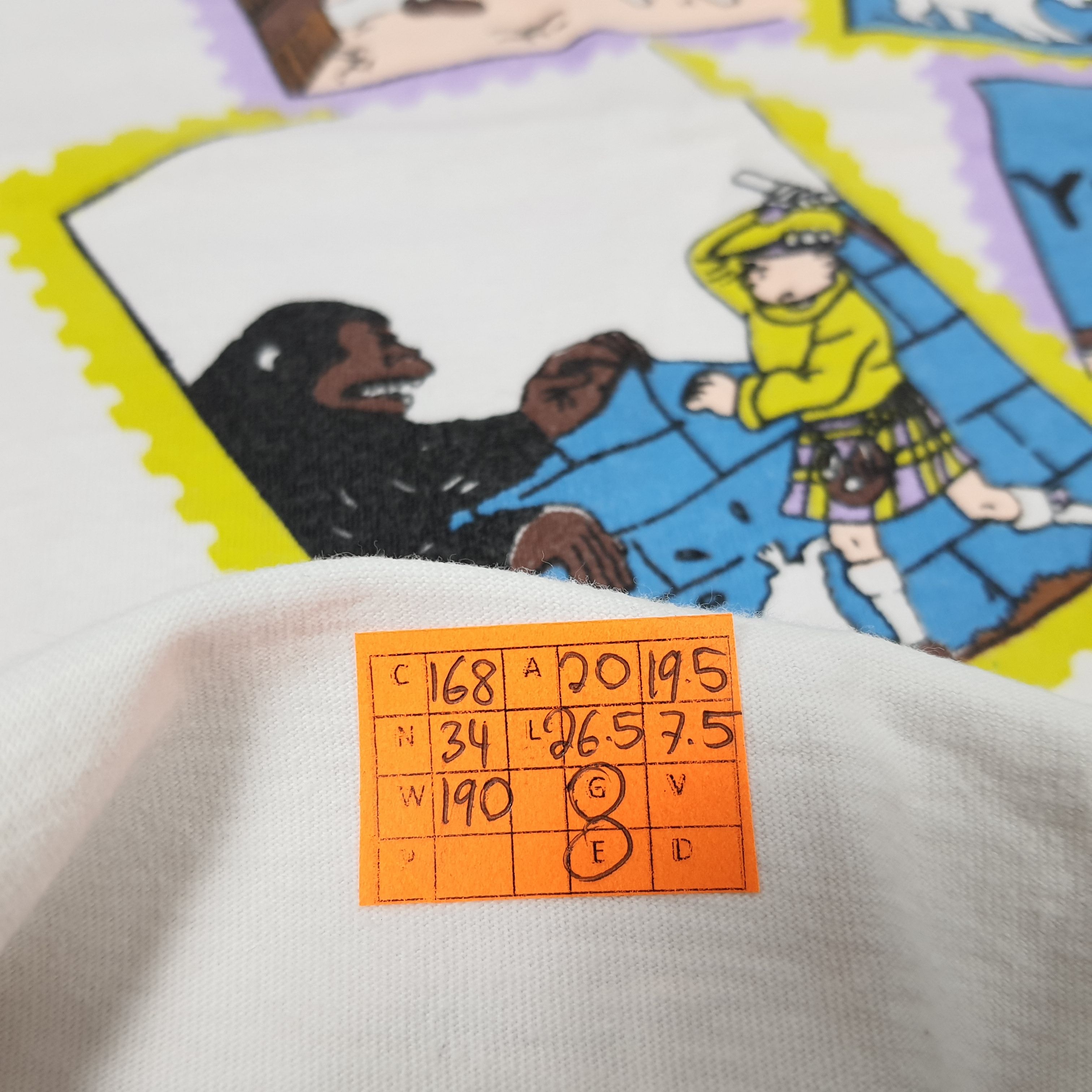 Vintage Vintage Adventure of TinTin Photo Stamp Photo Tees Size US M / EU 48-50 / 2 - 7 Thumbnail