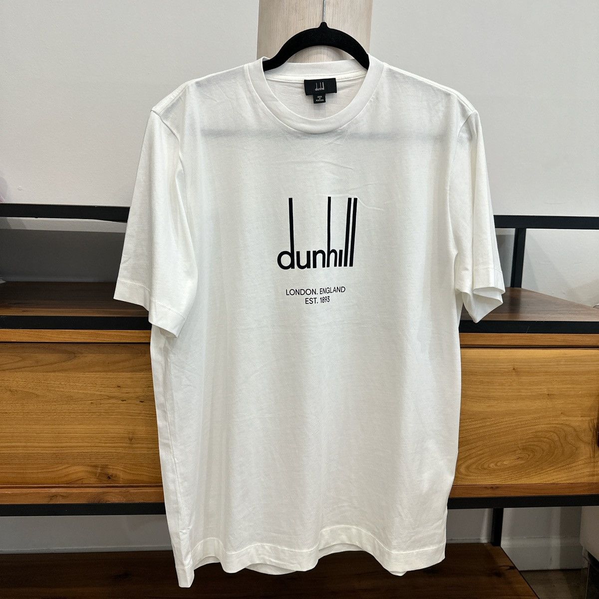 Alfred Dunhill Dunhill London Logo T-Shirt – Size XL Size US XL / EU 56 / 4 - 10 Thumbnail
