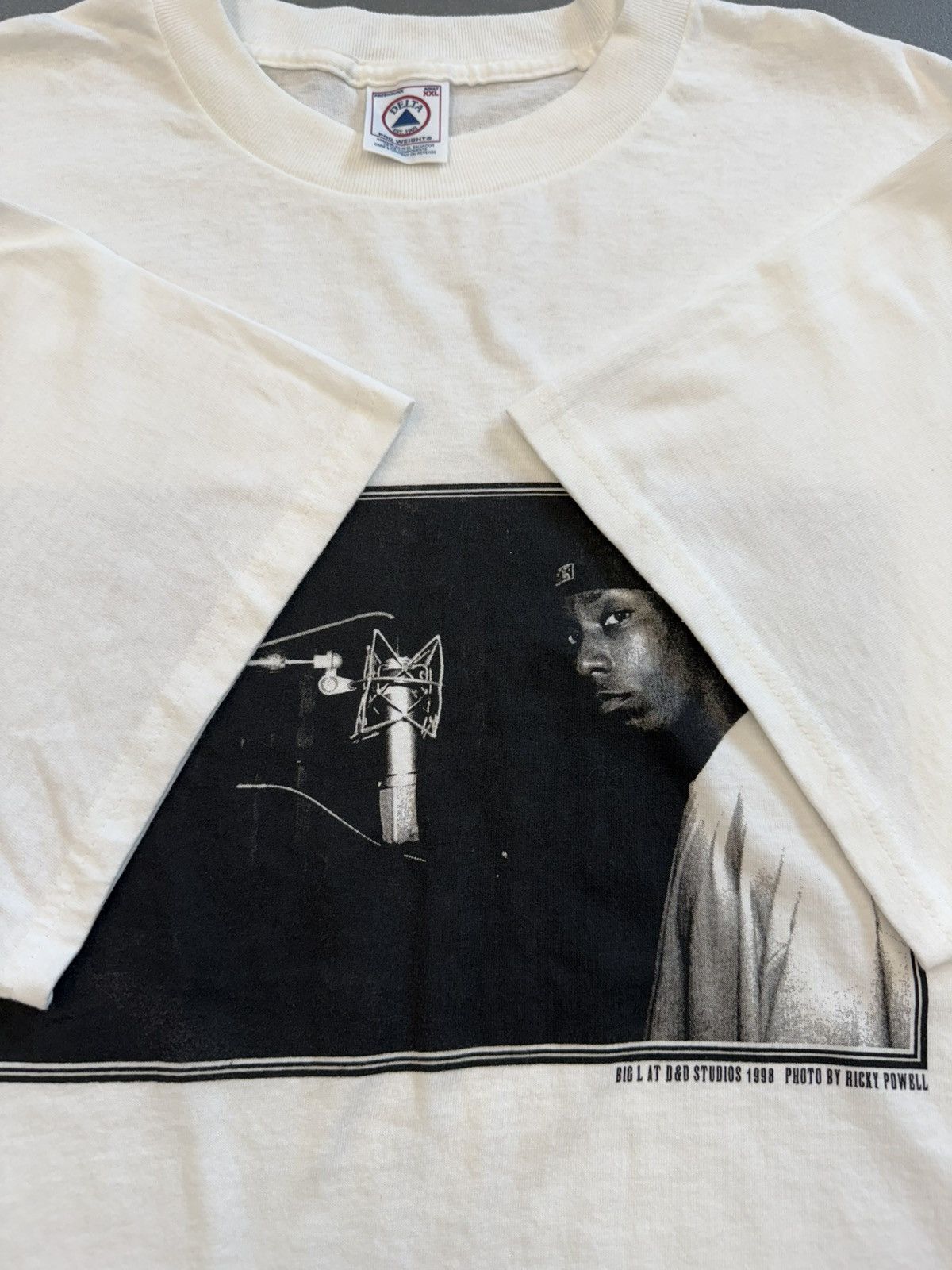 Other 1999 Vintage Big L At D&D Studios Photo By Ricky Powell Tee Size US XXL / EU 58 / 5 - 7 Thumbnail