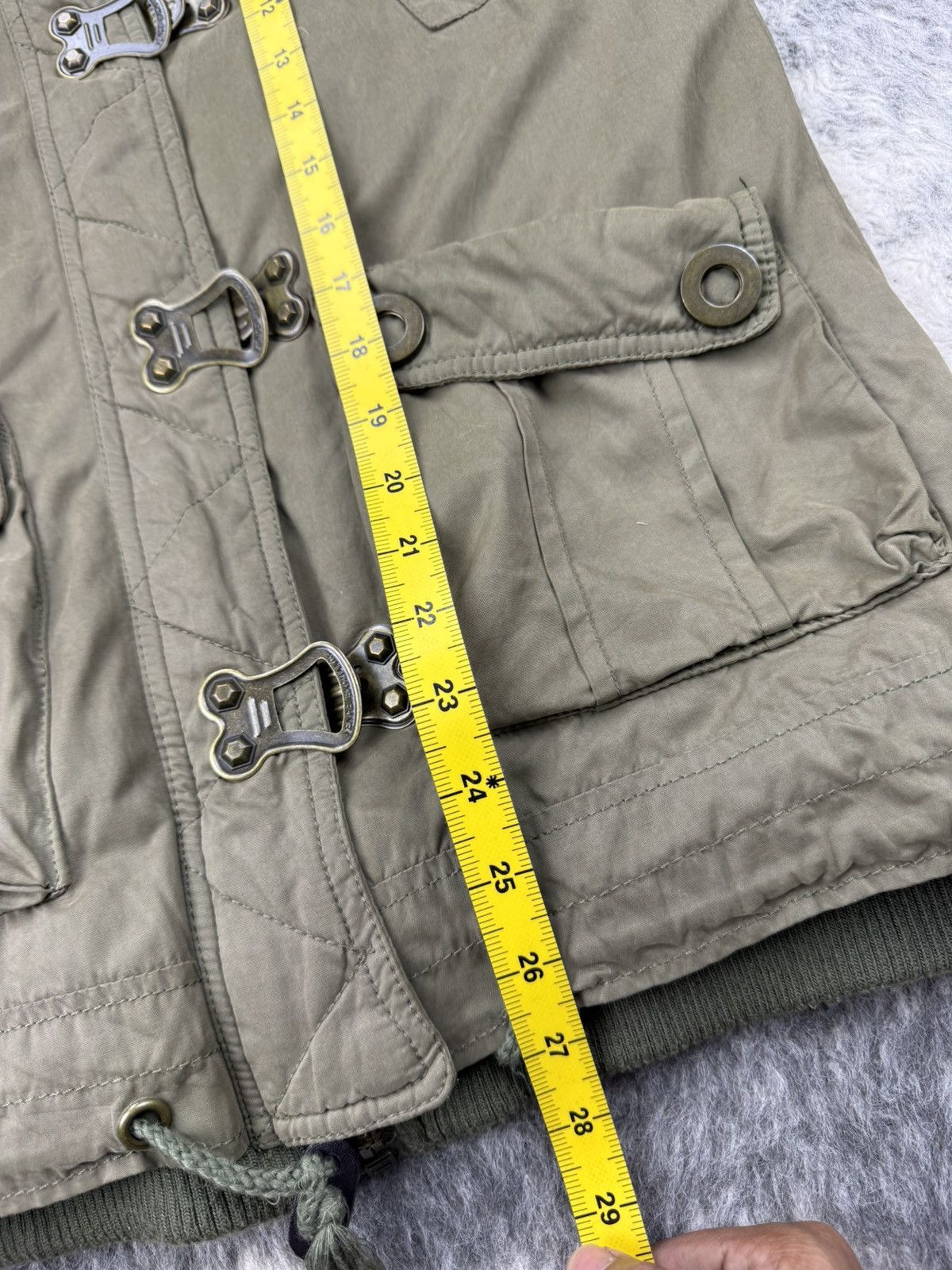 If Six Was Nine Japanese Designer like L.G.B. Fur Raccoon Jacket Size US S / EU 44-46 / 1 - 22 Thumbnail