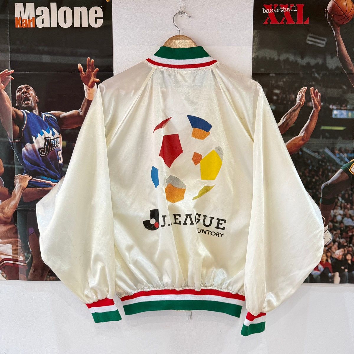 Mizuno Vintage J-League 1993-95 Mizuno Bomber Jacket Size US M / EU 48-50 / 2 - 1 Thumbnail