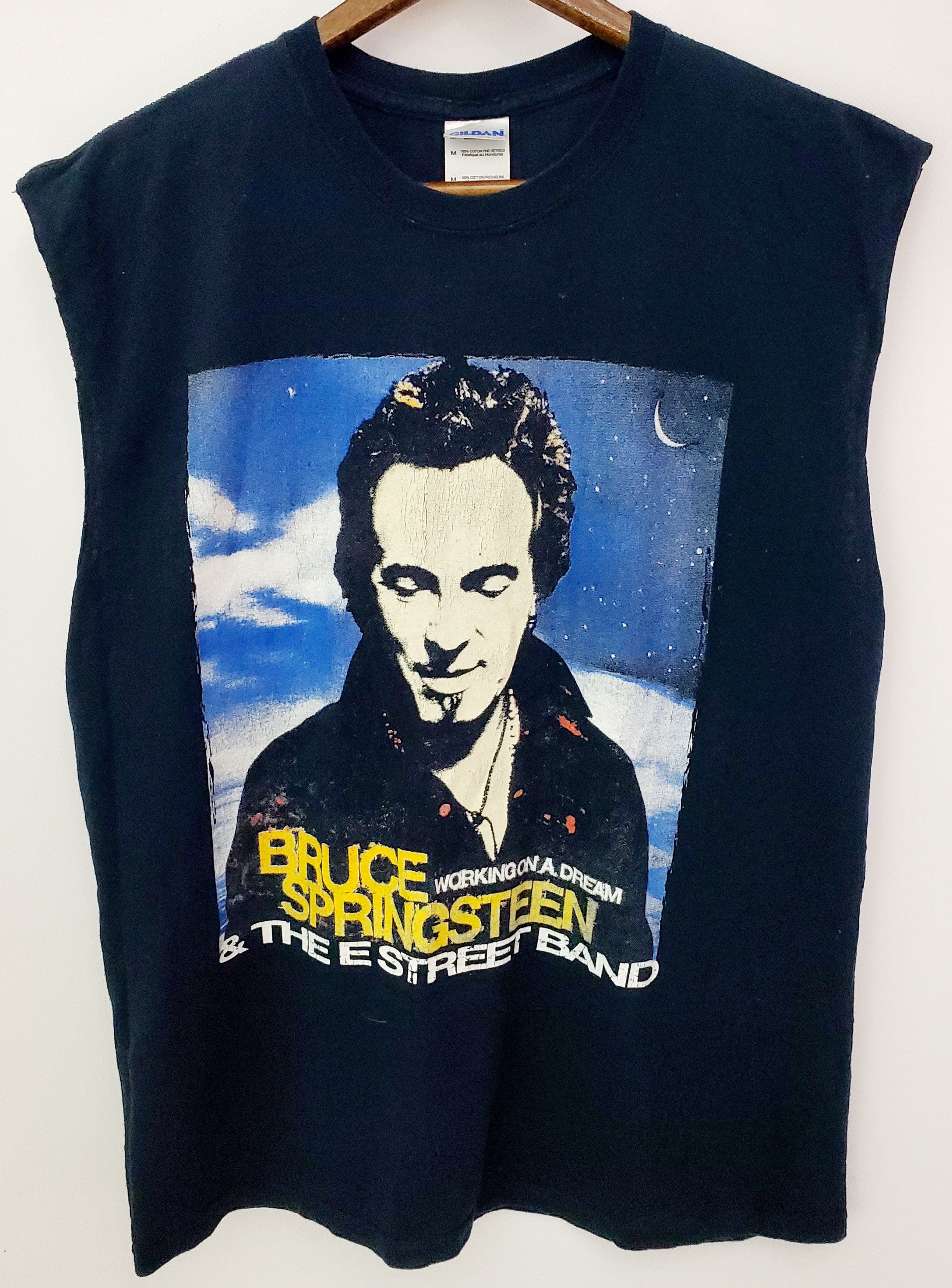 Band Tees × Vintage Y2K Bruce Springsteen T-Shirt Working On A Dream Tour site M Size US M / EU 48-50 / 2 - 1 Thumbnail