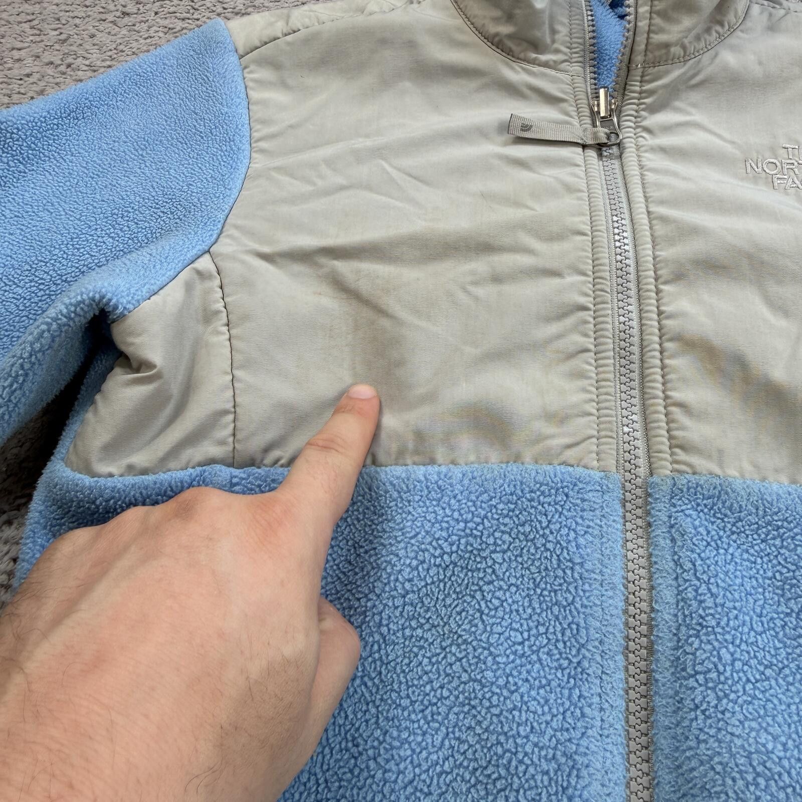 The North Face The North Face Denali Fleece Jacket Blue Girls L Polartec Size L / US 10 / IT 46 - 9 Thumbnail