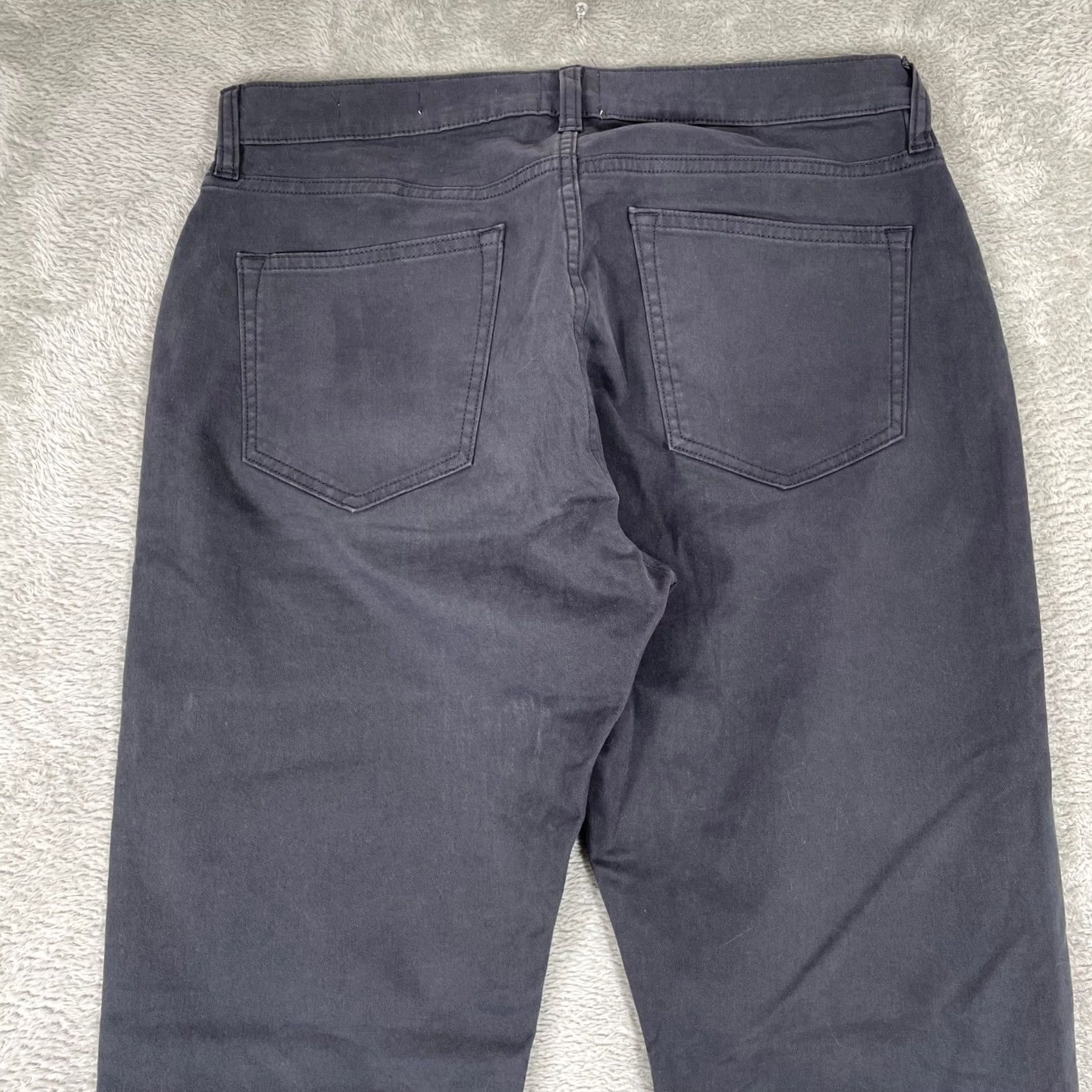 Flint And Tinder Flint and Tinder Chino Mens 31 Gray Pant 31x30 Slim Fit Workwear Everyday Size US 31 - 7 Thumbnail