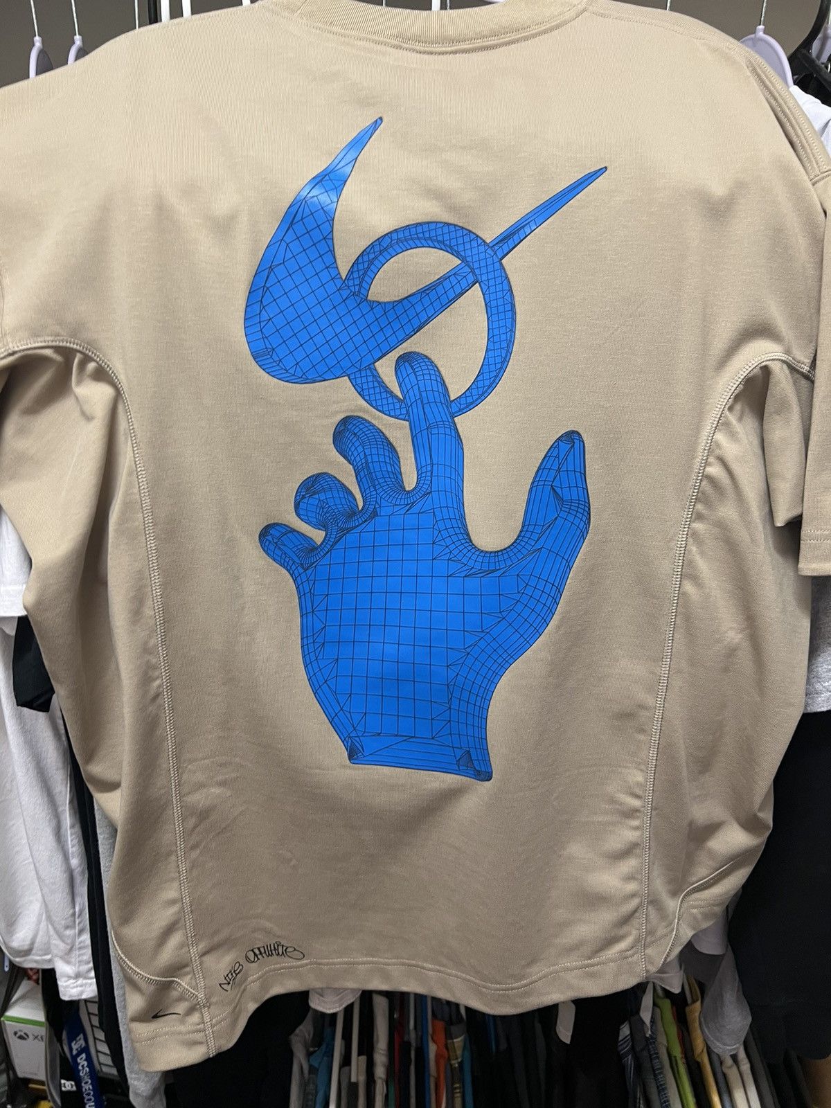 Off-White Off-White Nike T-shirt Size US L / EU 52-54 / 3 - 2 Thumbnail