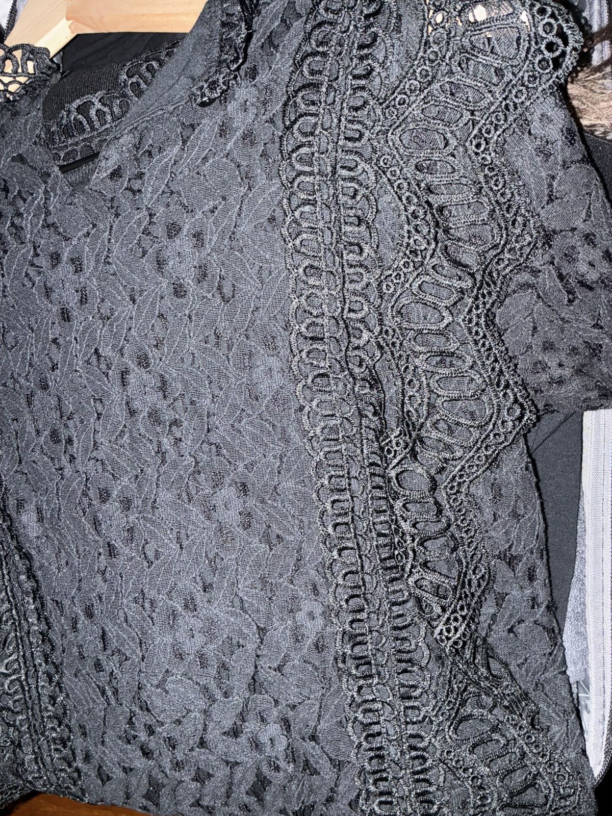 Other Black lace mini top Size S / US 4 / IT 40 - 3 Thumbnail