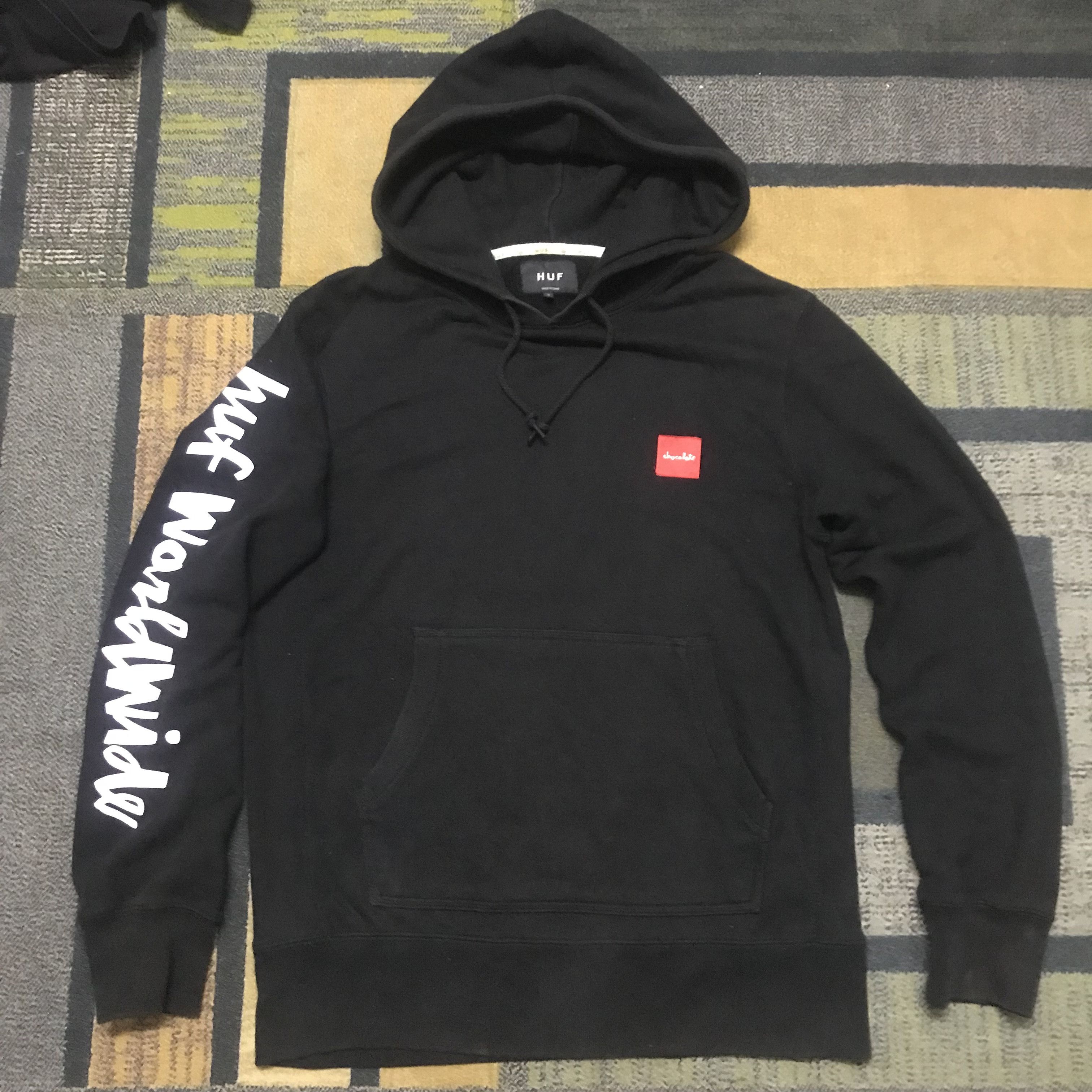 Chocolate × Huf HUF x Chocolate Hoodie Size US S / EU 44-46 / 1 - 4 Thumbnail