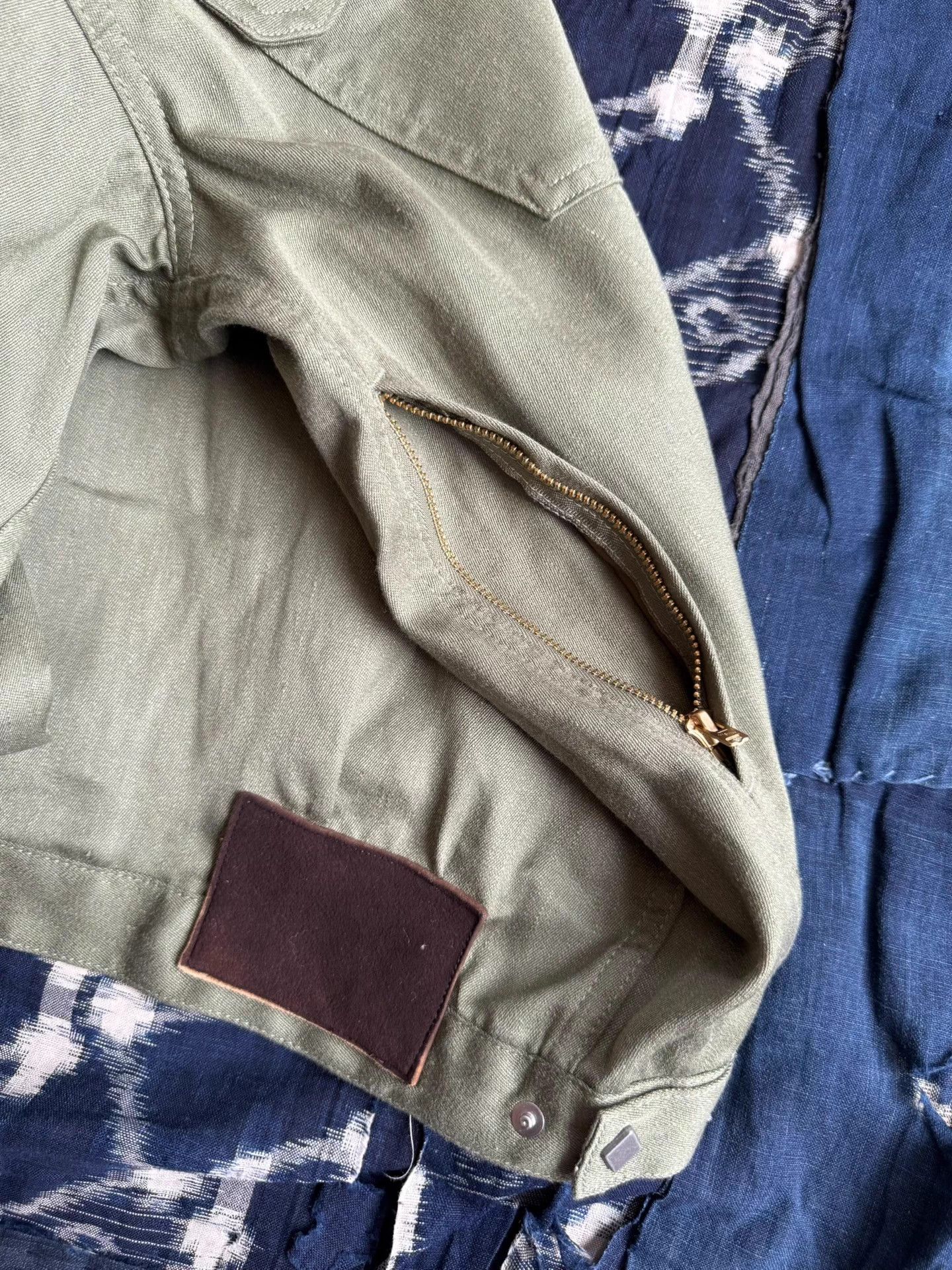 Visvim VISVIM 24SS 101XX Linen Wool Blend Jacket Olive 4 Size US XL / EU 56 / 4 - 7 Thumbnail