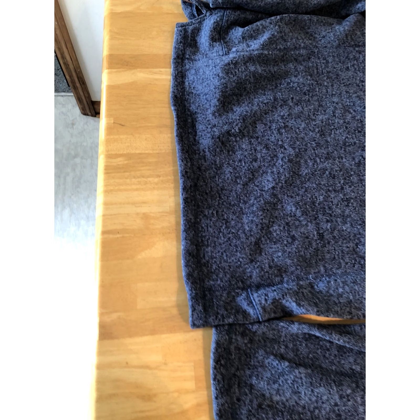 Vintage Woolrich Pullover Sweater XL Men Blue Mock Neck 1/4 Snap Button Pocket VTG Size US XL / EU 56 / 4 - 7 Thumbnail