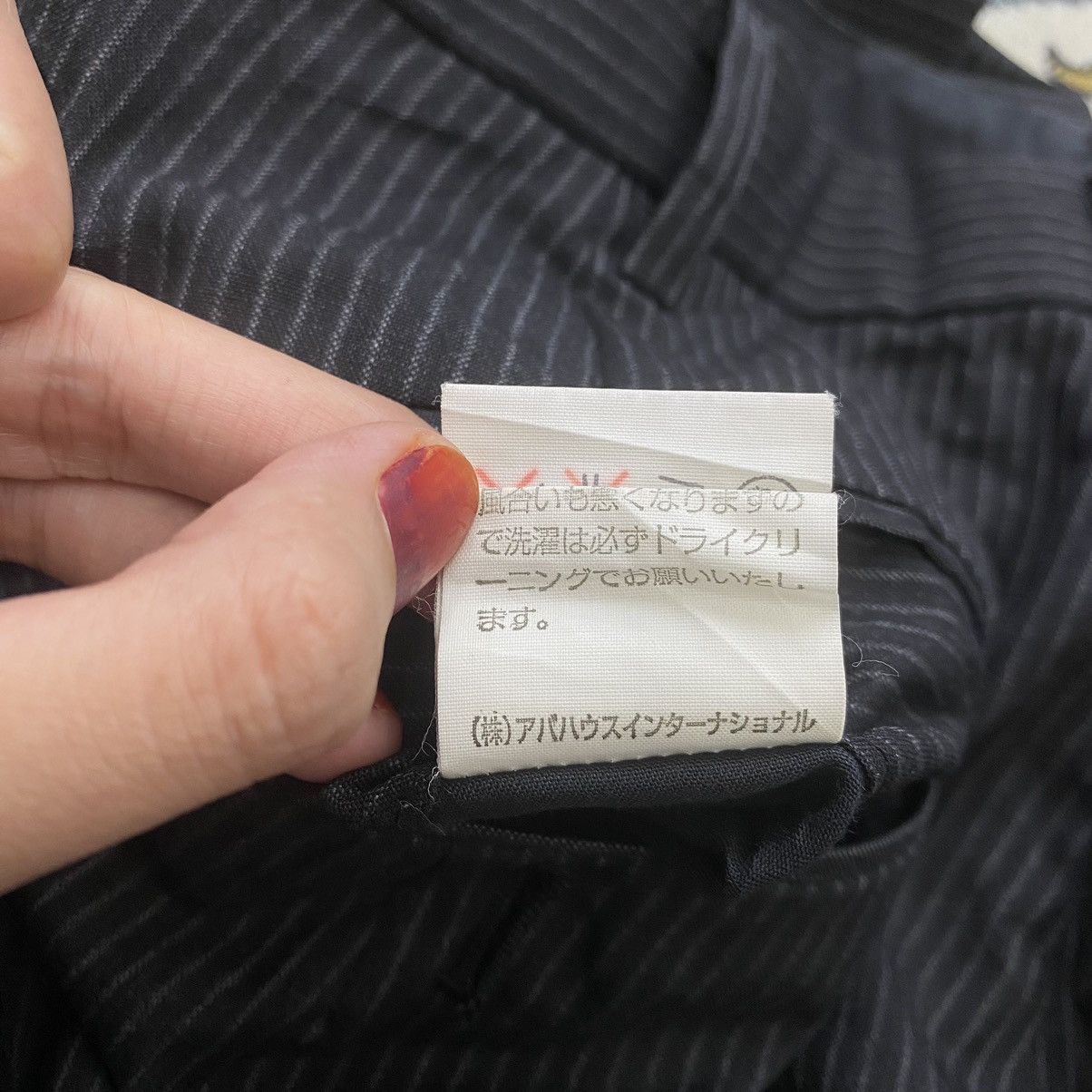 ABAHOUSE × Japanese Brand ABAHOUSE Japanese Brand Hickory Stripes Straight Cut Casual Size US 27 - 8 Thumbnail