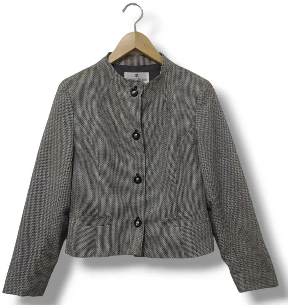 Courreges Vintage 90s Courreges Coat Jacket Size US M / EU 48-50 / 2 - 1 Thumbnail