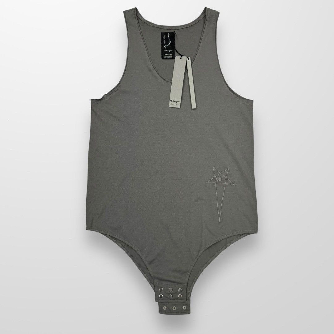 Champion × Rick Owens Rick Owens X Champion Basketball Tank Jersey In Grey Size US S / EU 44-46 / 1 - 1 Thumbnail