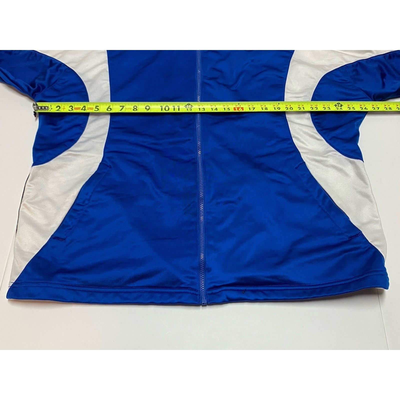Adidas Vtg Adidas Blue White Full Zip Soccer Track Jacket Men's XL Size US XL / EU 56 / 4 - 5 Thumbnail