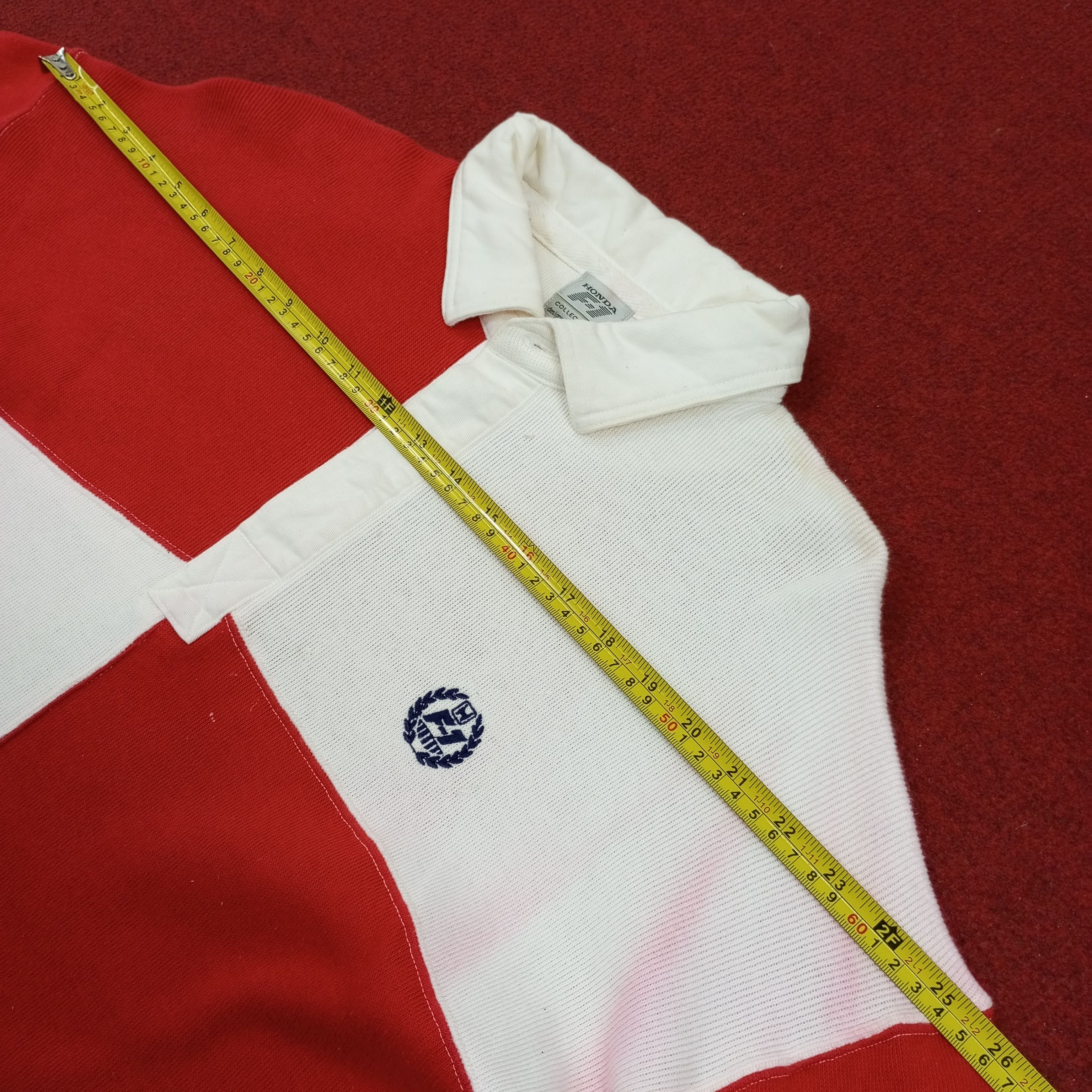 Honda × Vintage Honda F1 Polos Rugby Style Long Sleeve Japanese Brand Size US L / EU 52-54 / 3 - 12 Thumbnail