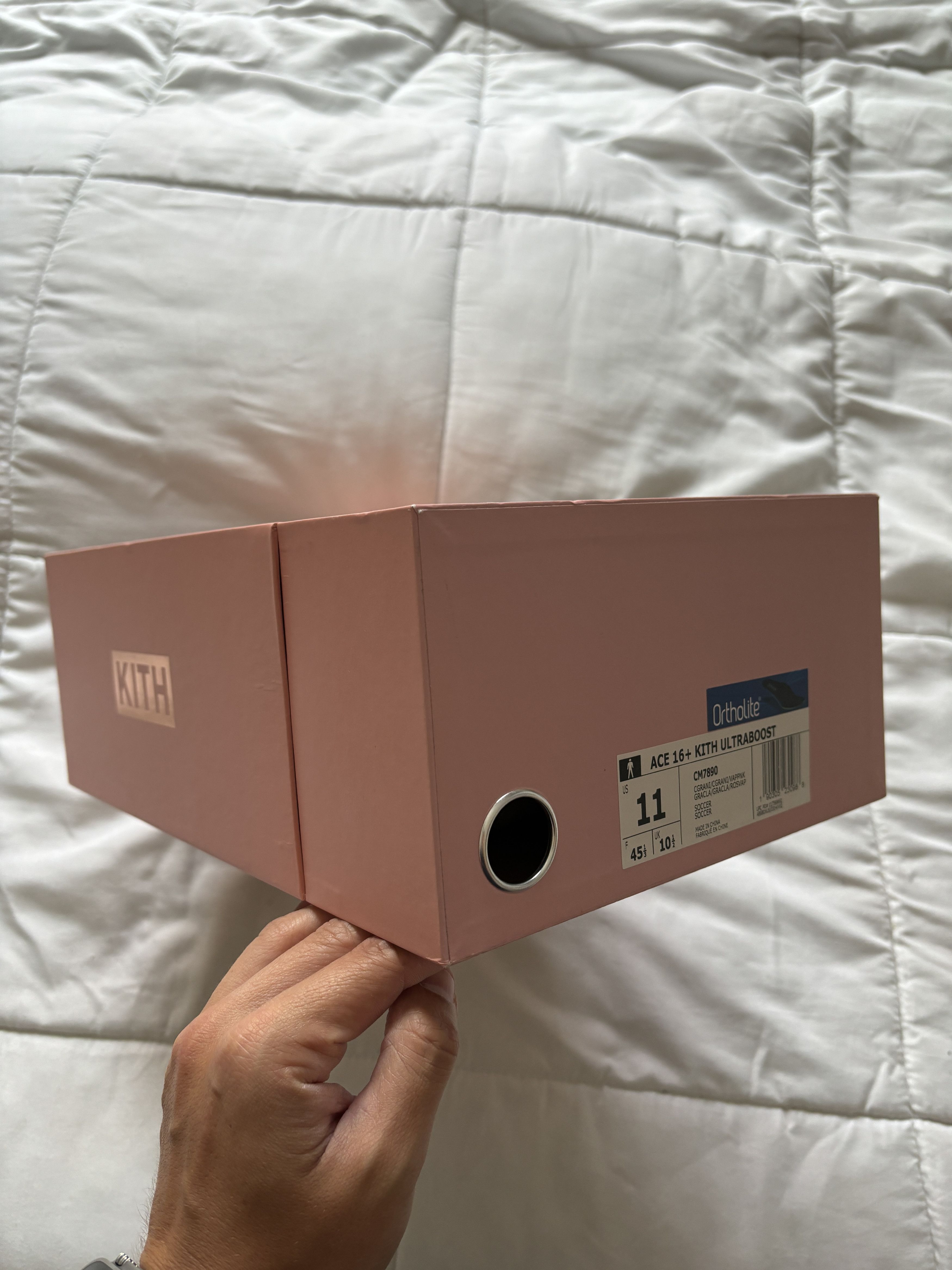 Adidas × Kith × Ronnie Fieg Adidas Soccer x Kith - Ace 16+ Ultraboost - Pink - 11 Size US 11 / EU 44 - 8 Thumbnail