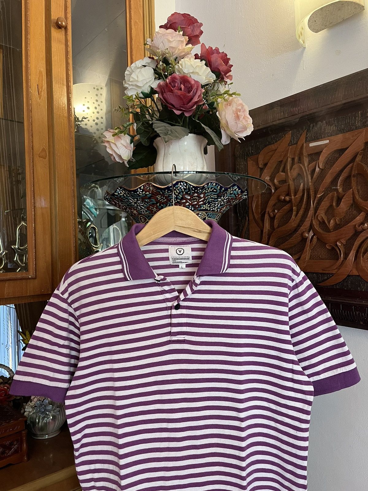 Visvim Vintage Visvim Striped Polo Shirt Size US M / EU 48-50 / 2 - 2 Thumbnail