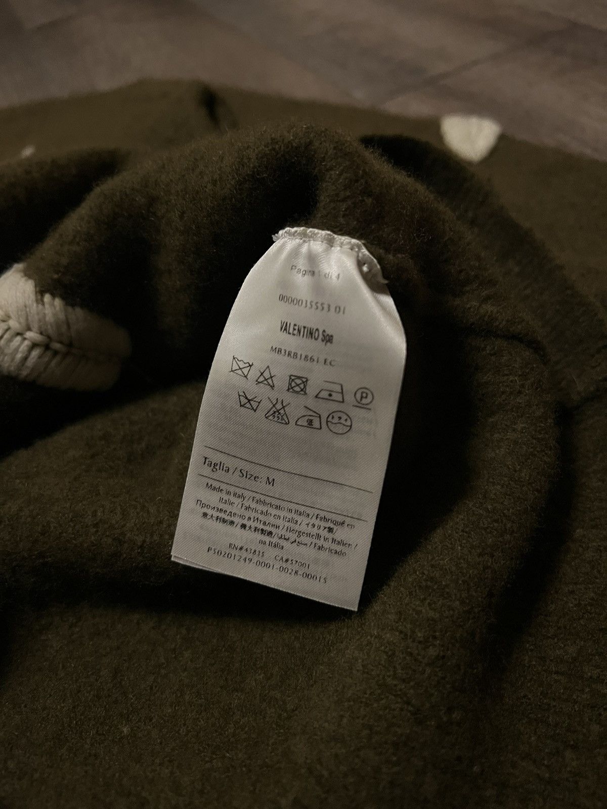 Valentino Valentino Spa Feather Wool Cattle Cashmere Sweater Size M / US 6-8 / IT 42-44 - 4 Thumbnail