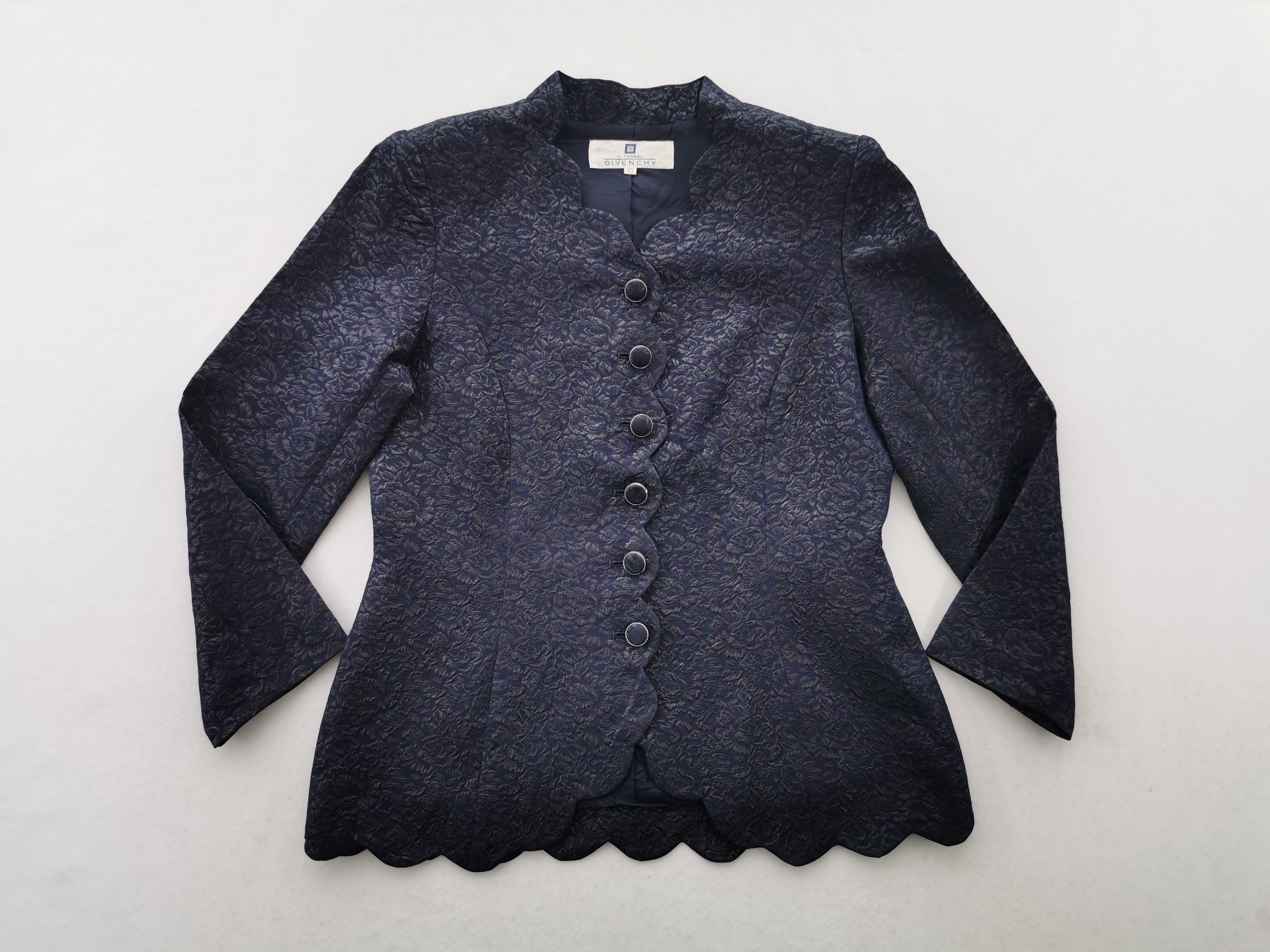 Givenchy Vintage 90's Givenchy Abstract Silk Blouse Made In Japan Size L / US 10 / IT 46 - 5 Thumbnail