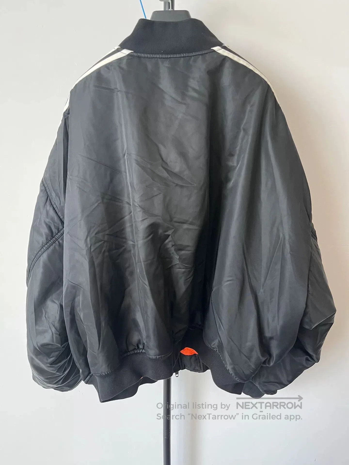 Balenciaga Balenciaga x Adidas Striped Zip Jacket. Size US L / EU 52-54 / 3 - 2 Thumbnail