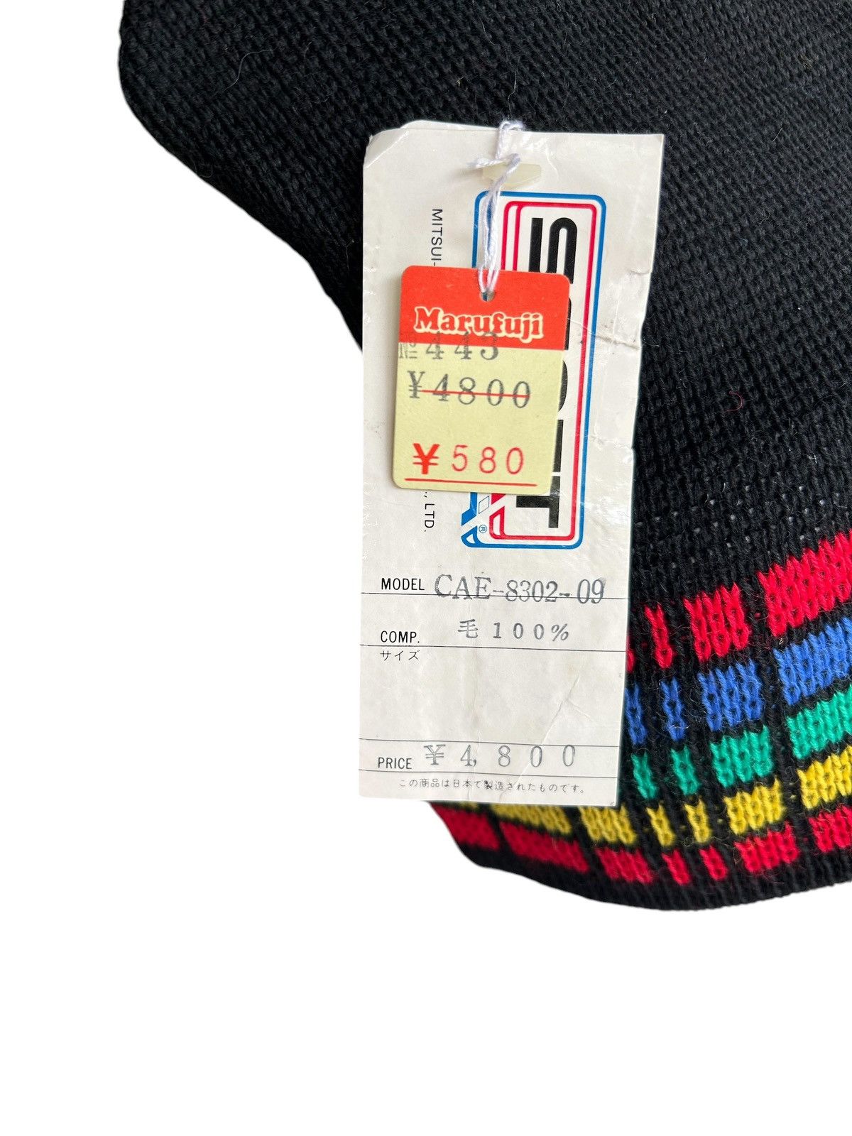 Japanese Brand × Kapital × Vintage Vtg Mohawk Design Knitt Beanie Hats Brand Scott usa Rare ☠️☠️ Size ONE SIZE - 5 Thumbnail