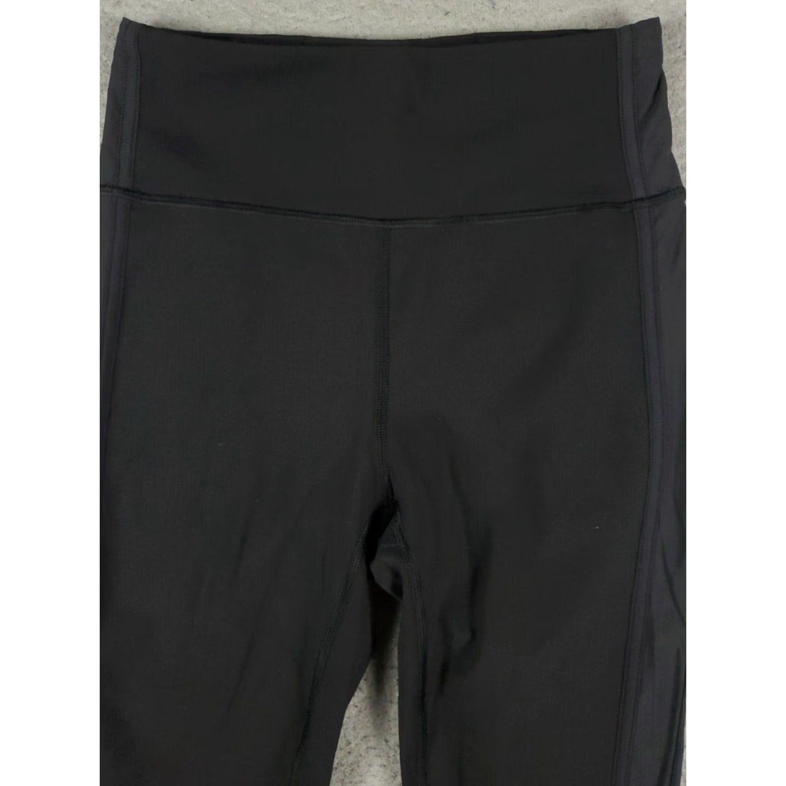 Lululemon LULULEMON Cropped Leggings Womens Size 4 Black Stretch Activewear Athleisure Size 27" / US 4 / IT 40 - 2 Thumbnail