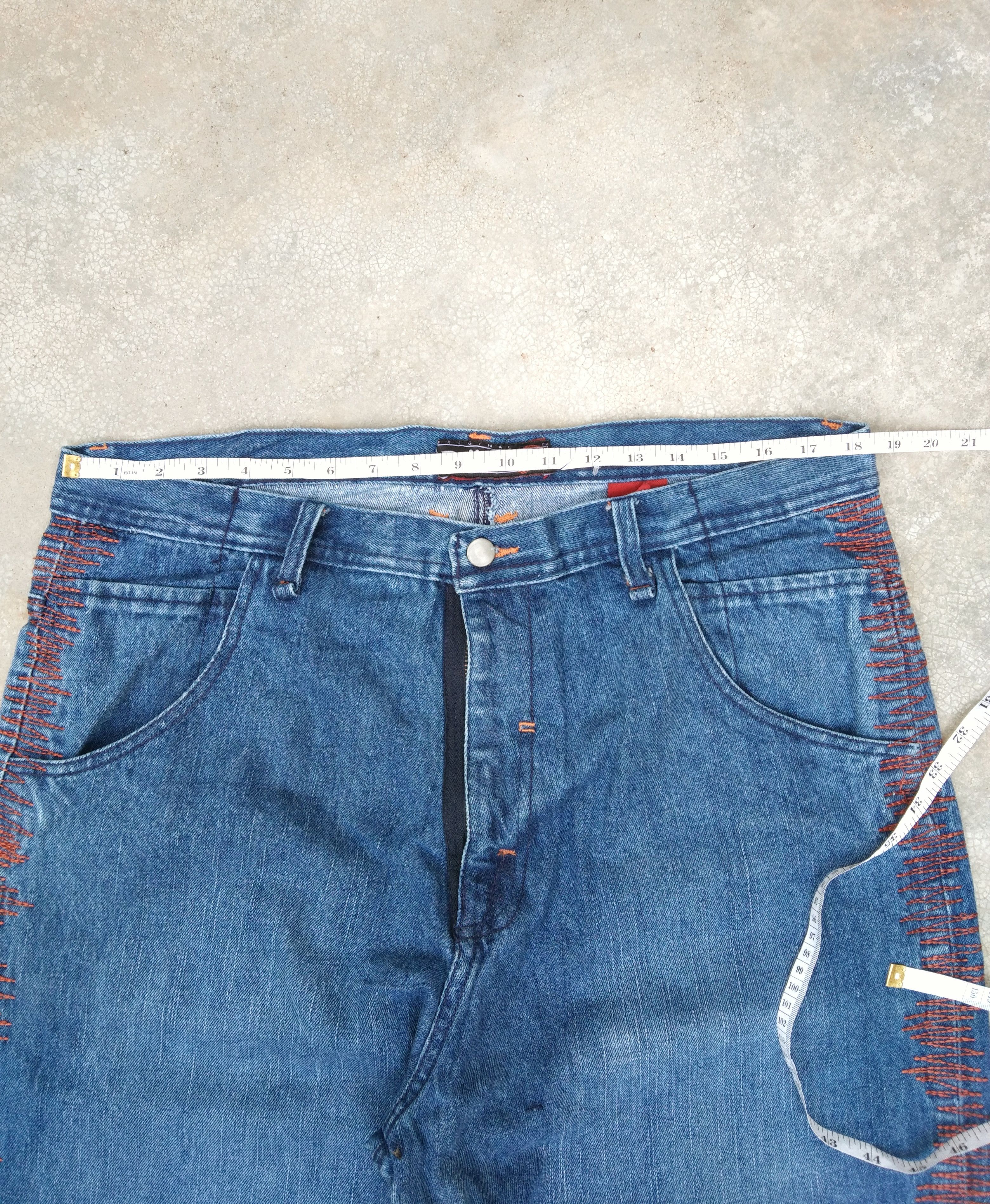 Vintage Vintage Brud Baggy Jnco Jeans Style 36x33 Size US 36 / EU 52 - 4 Thumbnail