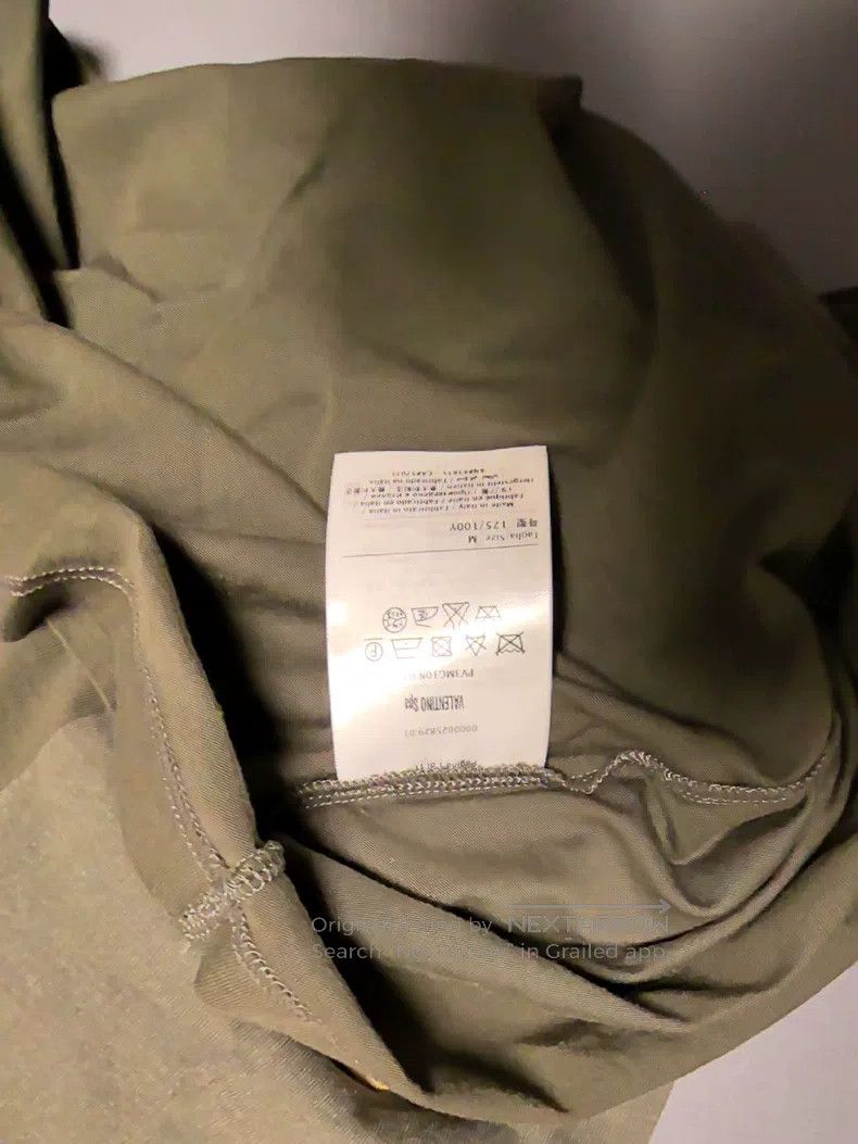 Valentino Valentino Army green short-sleeved T-shirt Size US M / EU 48-50 / 2 - 4 Thumbnail