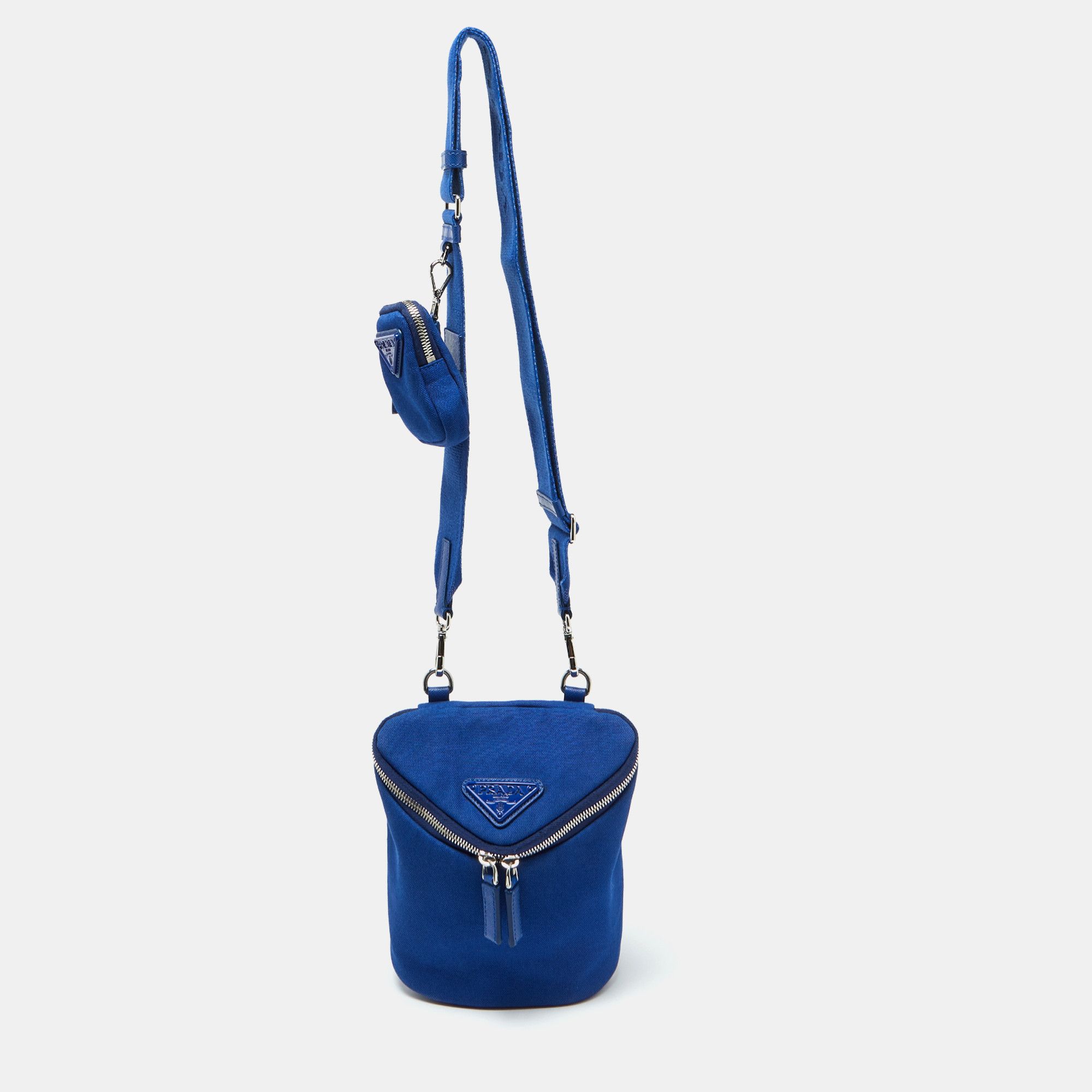 Prada o1mt1gz0225 Size: OS / Crossbody Bag in Blue Size ONE SIZE - 1 Thumbnail