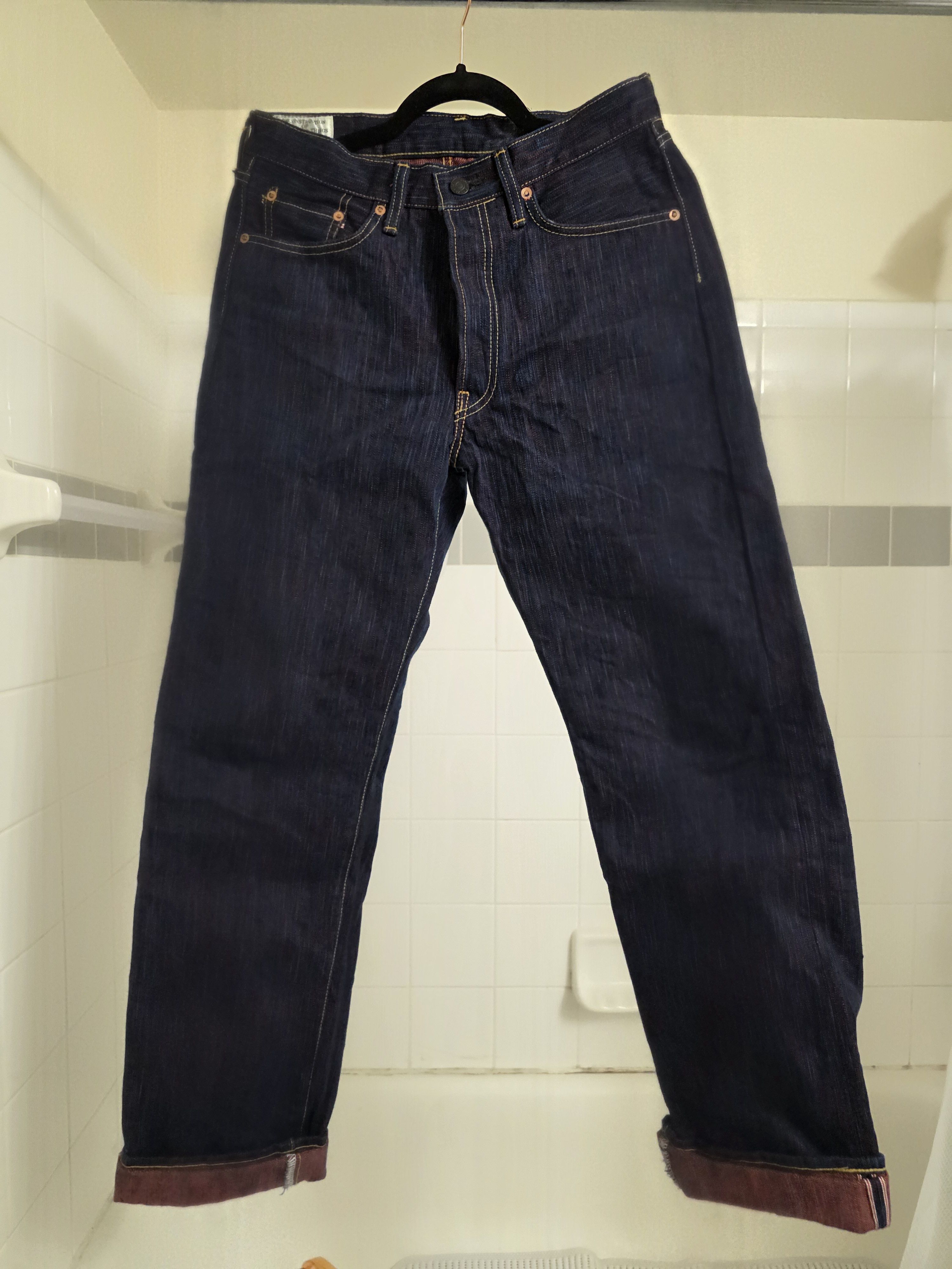 Studio D'Artisan Studio D'Artisan Hinode Awa Regular Straight Denim Size US 30 / EU 46 - 4 Thumbnail