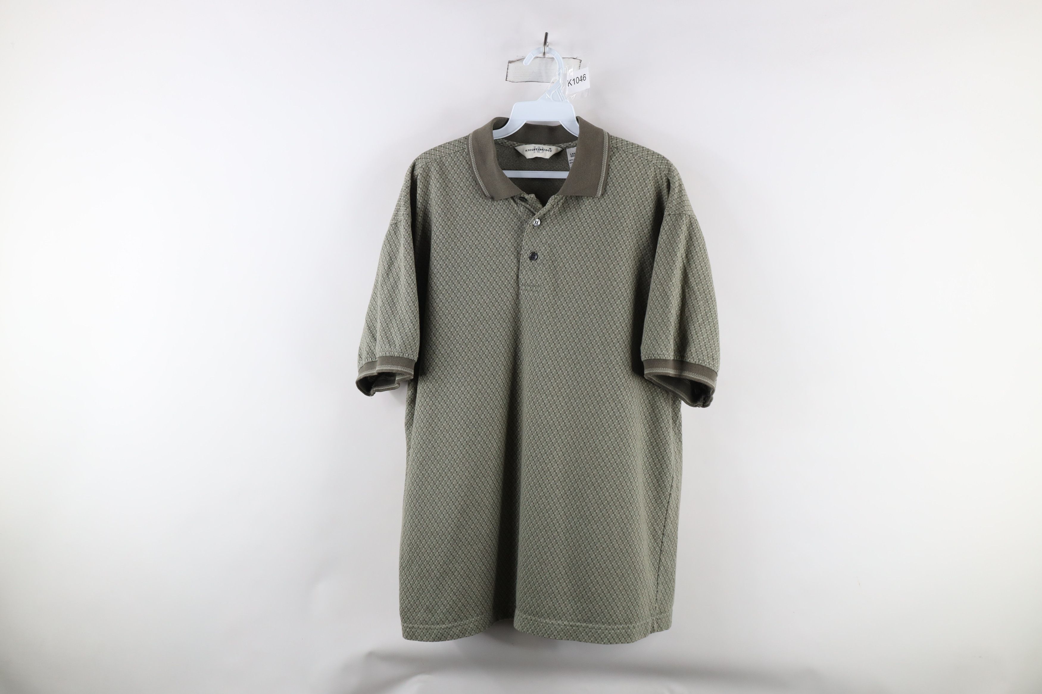 Vintage Vintage 90s Streetwear Geometric Collared Golf Polo Shirt Size US XL / EU 56 / 4 - 1 Thumbnail