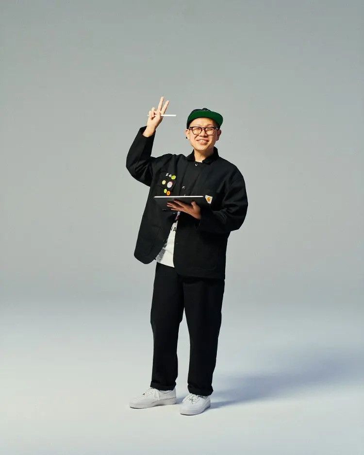 Carhartt Wip x Kunichi Nomura cropped chinos