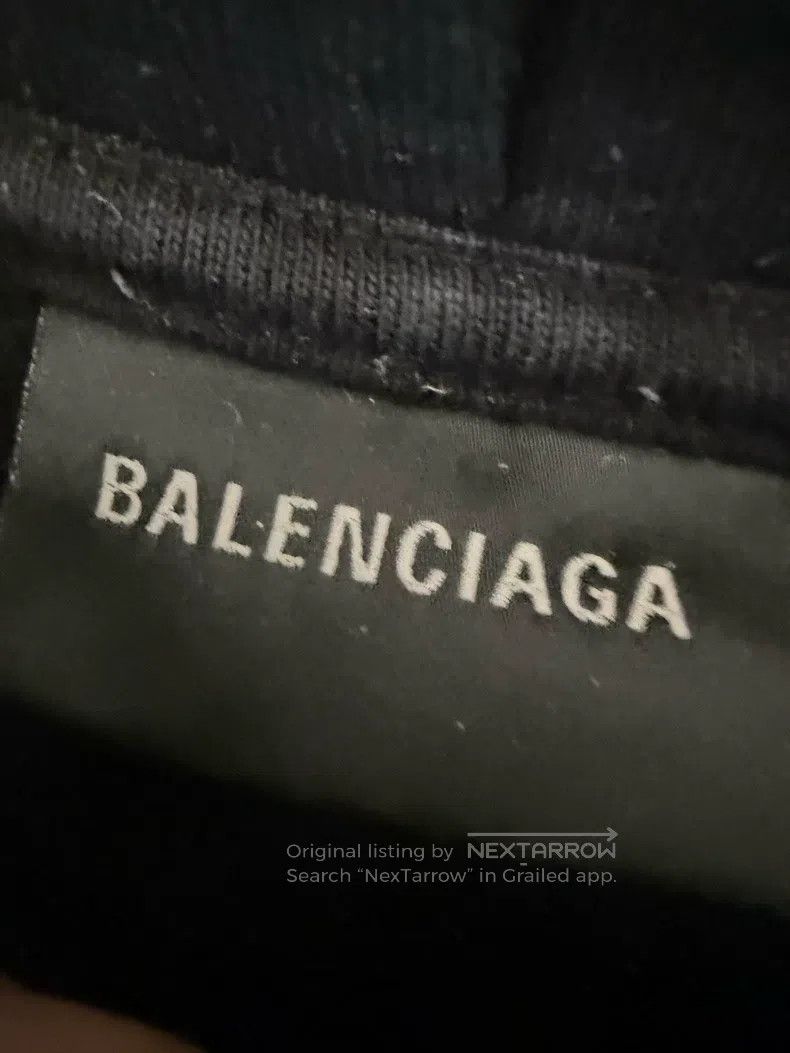 Balenciaga Balenciaga Splatter Logo Hoodie Size US L / EU 52-54 / 3 - 3 Thumbnail