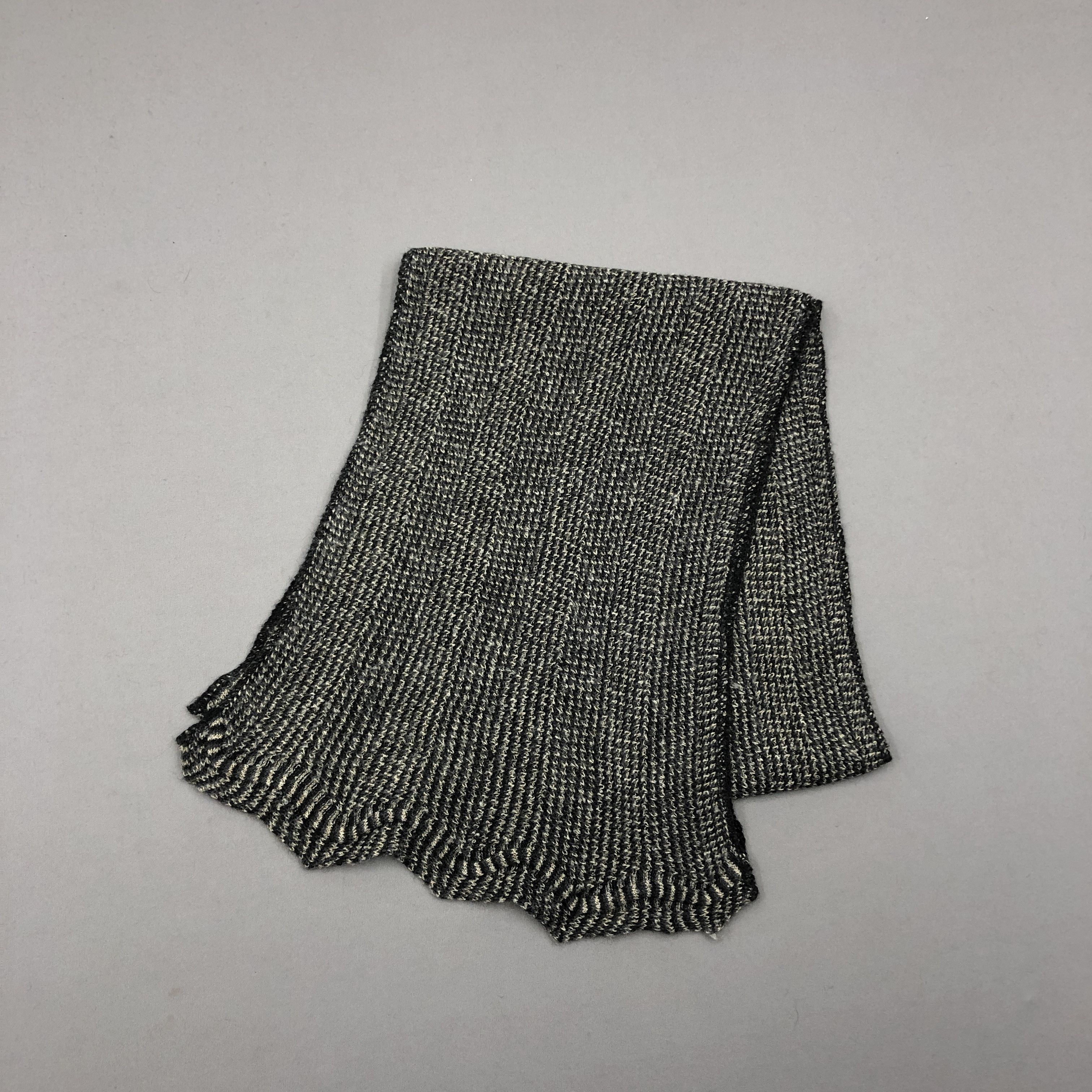 Japanese Brand Vintage Walter Scarf Muffler Wool Cashmere Scarves Size ONE SIZE - 3 Thumbnail
