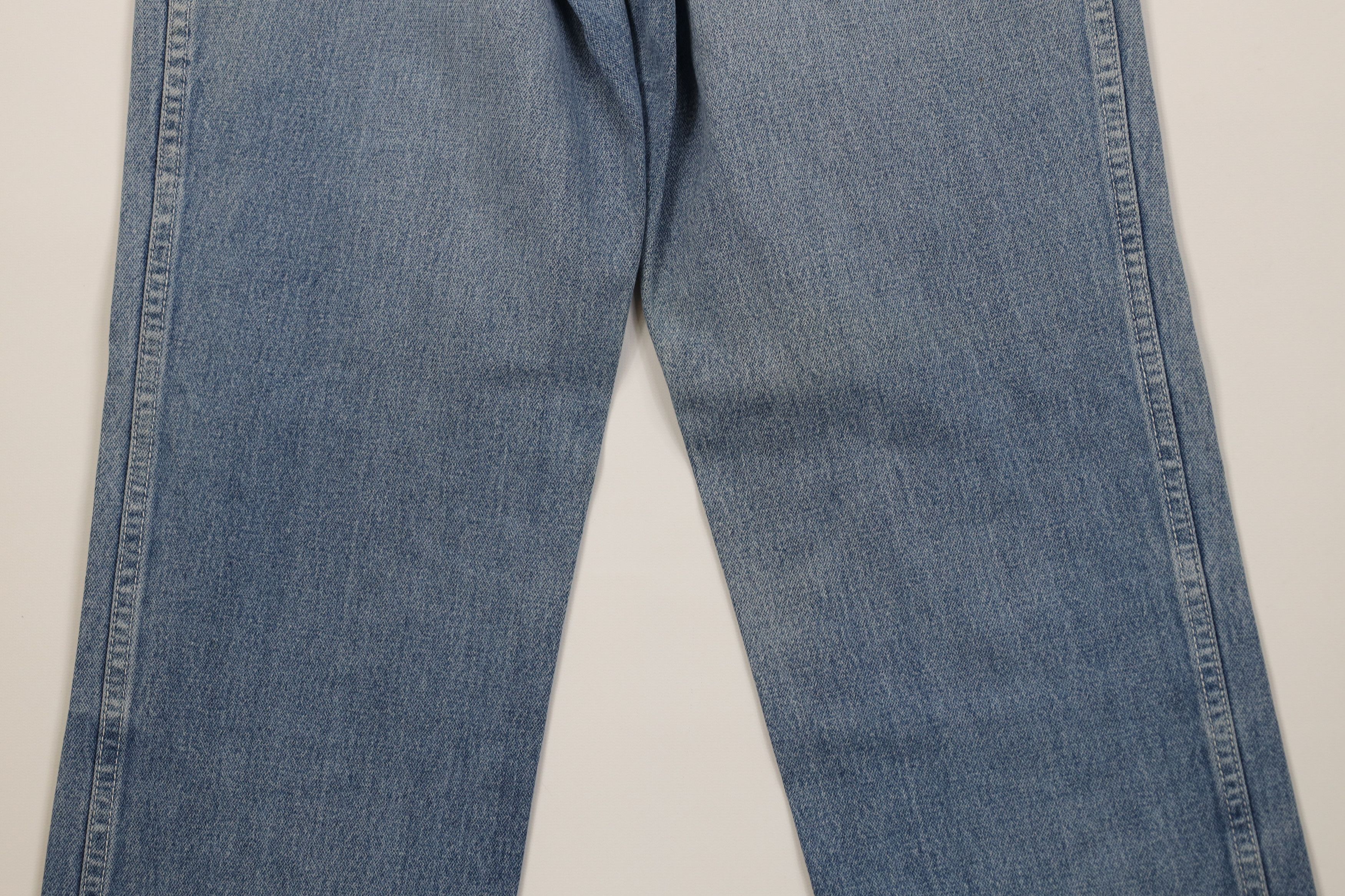 Vintage Vintage 80s 90s Streetwear Pleated Straight Leg Denim Jeans Size 30" / US 8 / IT 44 - 12 Thumbnail