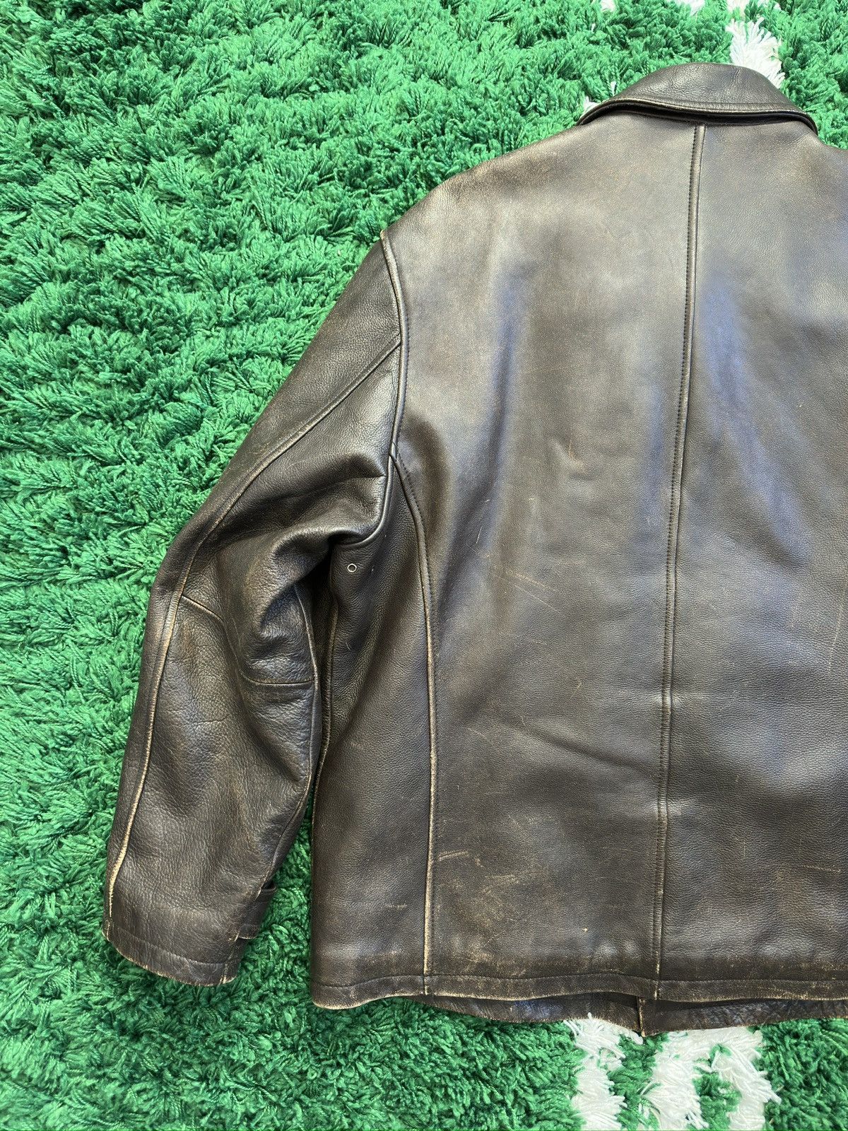 Schott Vintage Schott N.Y.C. Leather Jacket Size US L / EU 52-54 / 3 - 6 Thumbnail