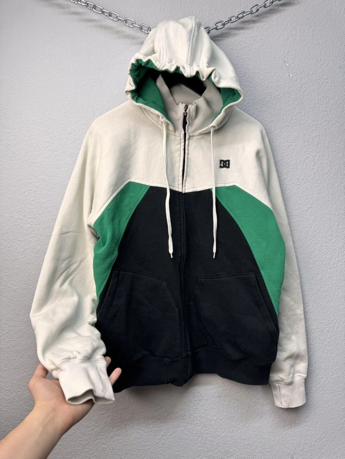 DC × Hysteric Glamour × If Six Was Nine Vintage Y2K If Six Was Nine Fur DC Zip Hoodie Size US L / EU 52-54 / 3 - 5 Thumbnail