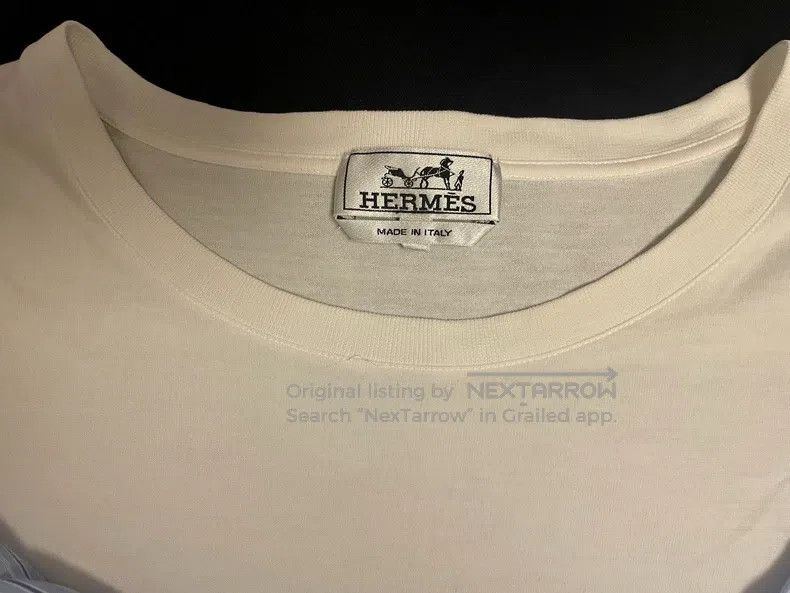 Hermes Hermes Knitted short-sleeve t-shirt Size US XL / EU 56 / 4 - 4 Thumbnail