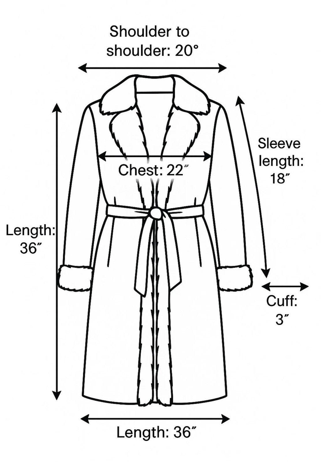Other Belle Fare Shearling Coat w/ Genuine Fox Fur Trim – VTG - S Size S / US 4 / IT 40 - 6 Thumbnail