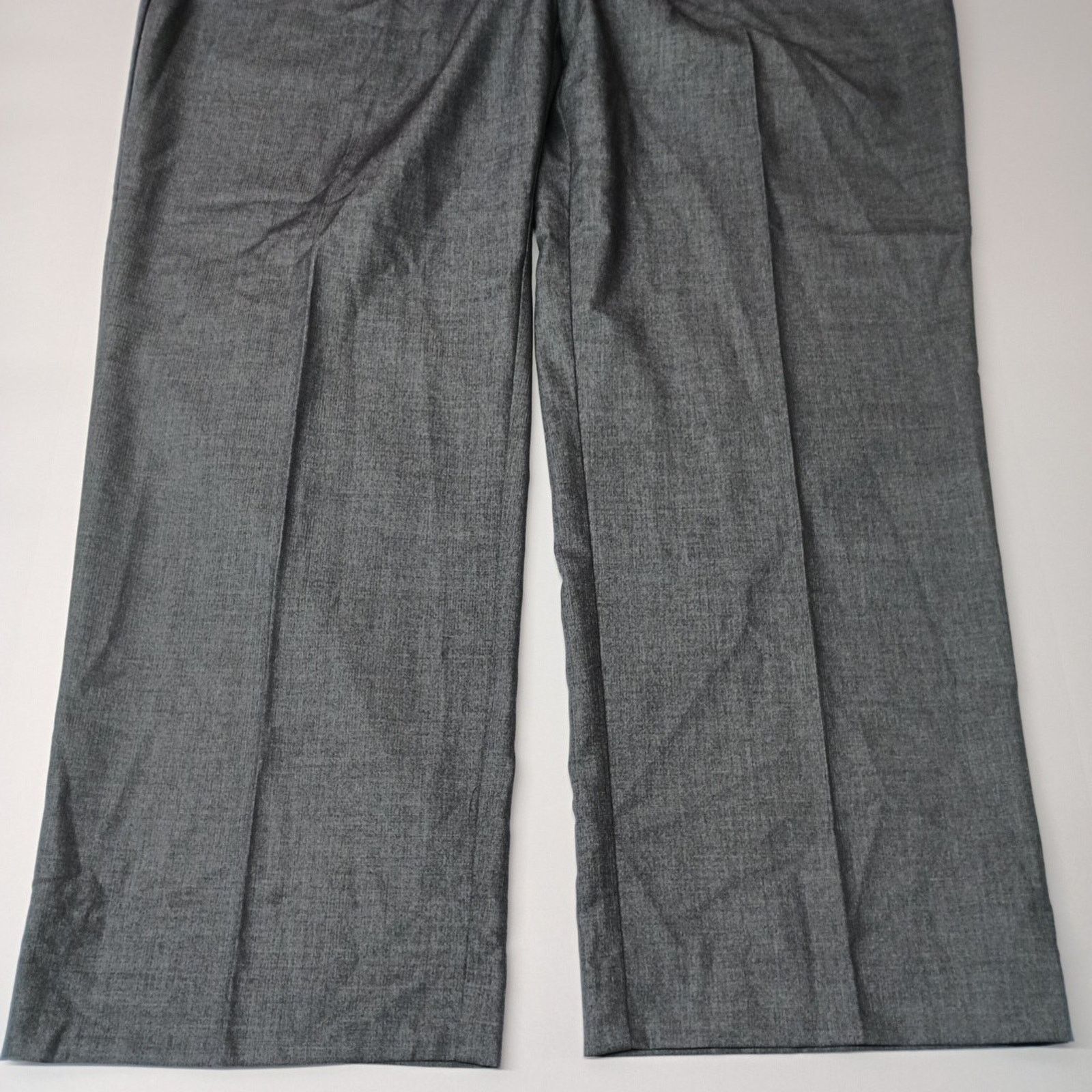 Perry Ellis Perry Ellis Portfolio Premilux Dress Pant Men's 44x30 Gray Size US 44 / EU 60 - 3 Thumbnail